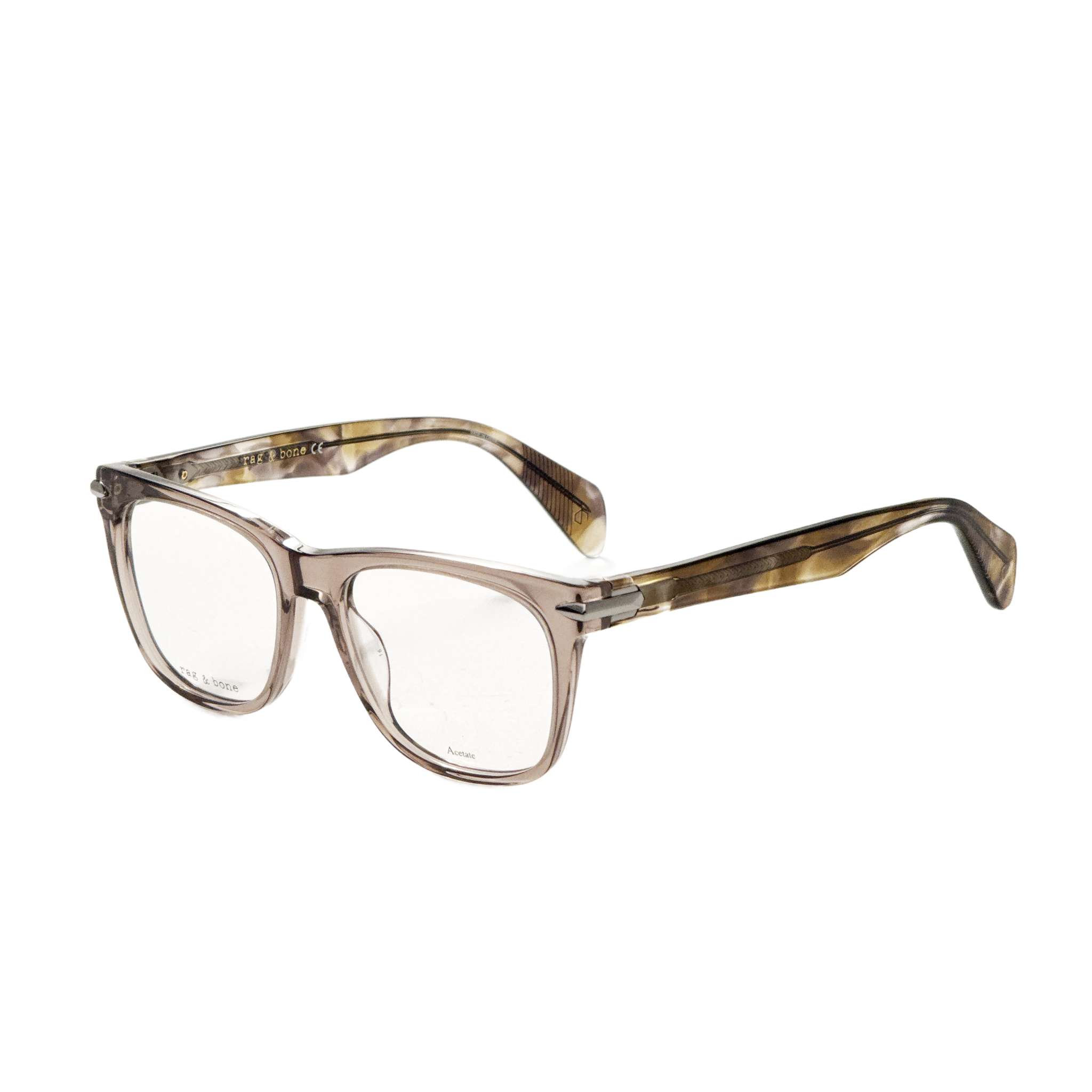 Montura para gafas de hombre 54 mm color gris