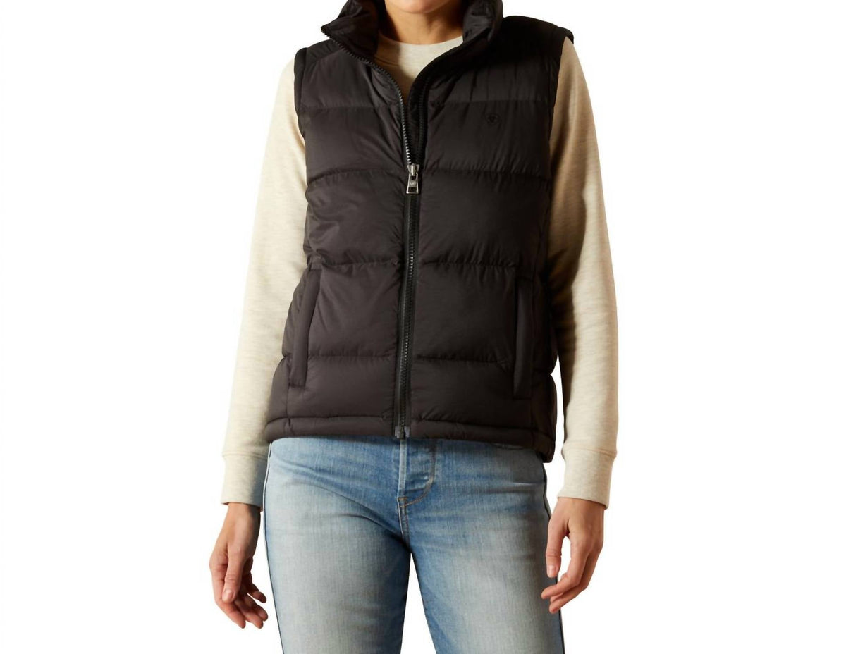 Chaleco color negro