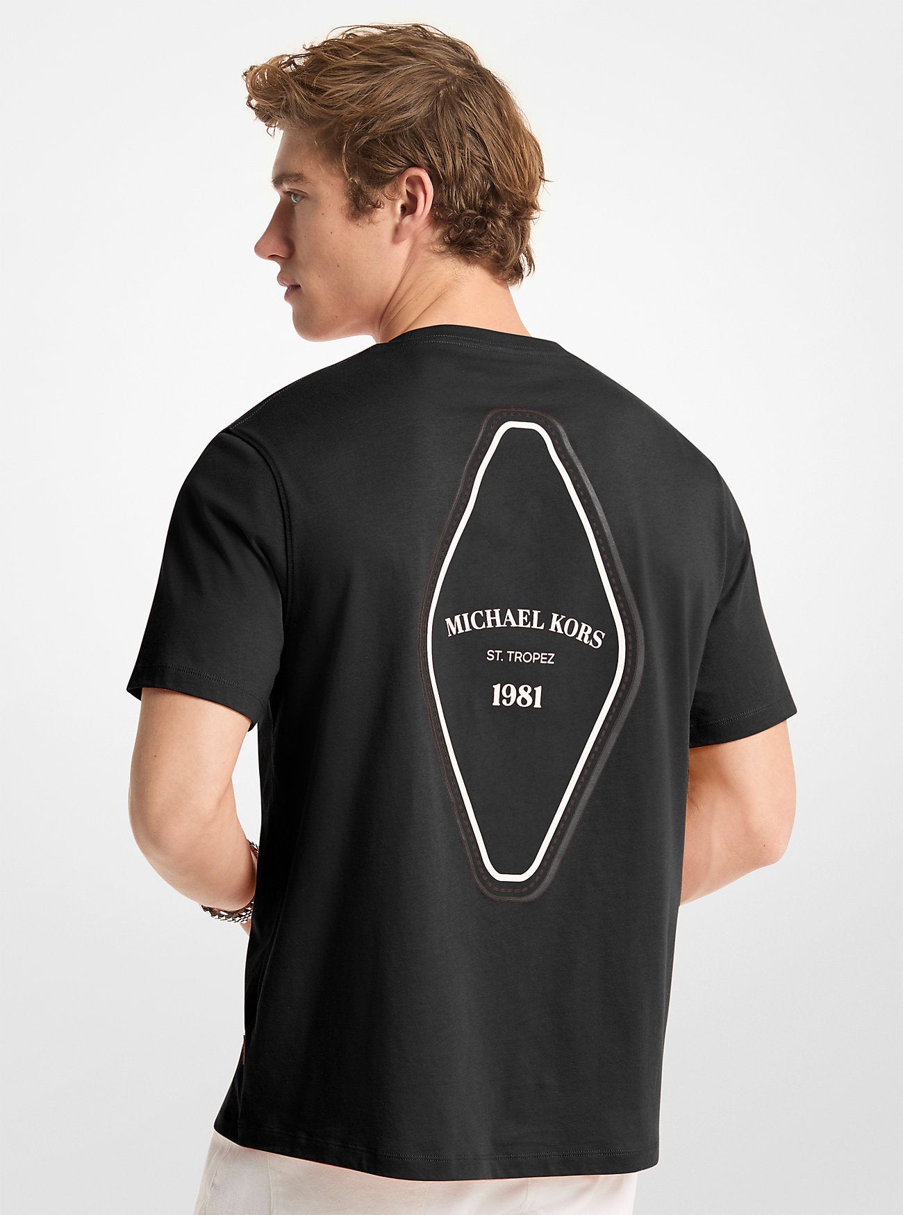 Camiseta de algodón con estampado