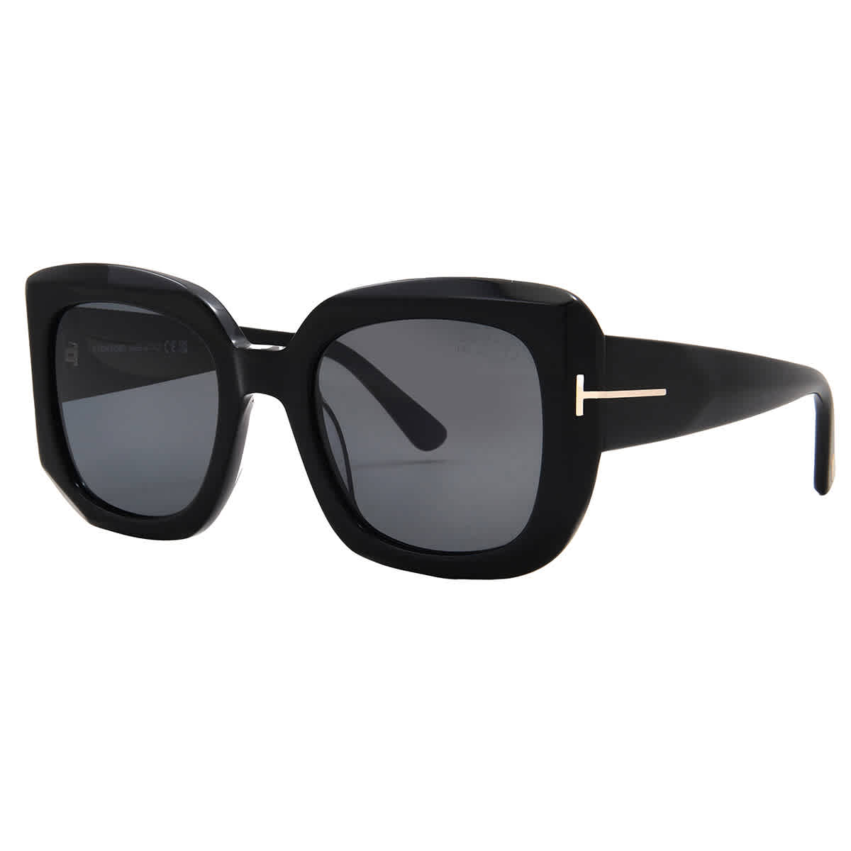 Gafas de sol de mujer de montura cuadrada con lentes polarizados