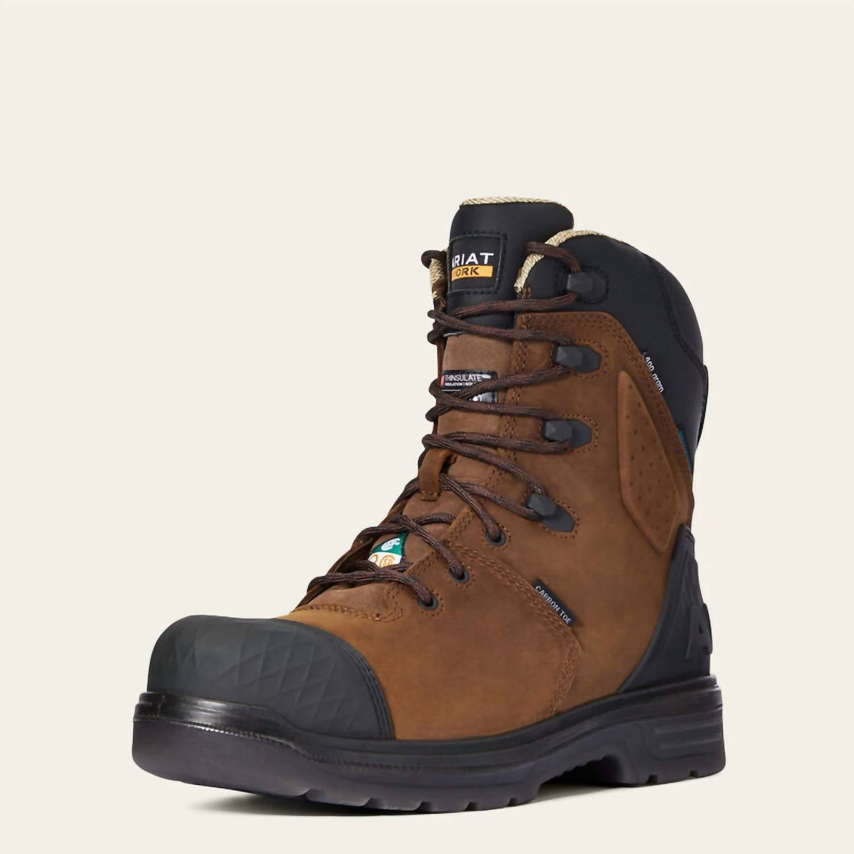 Botas de hombre color café
