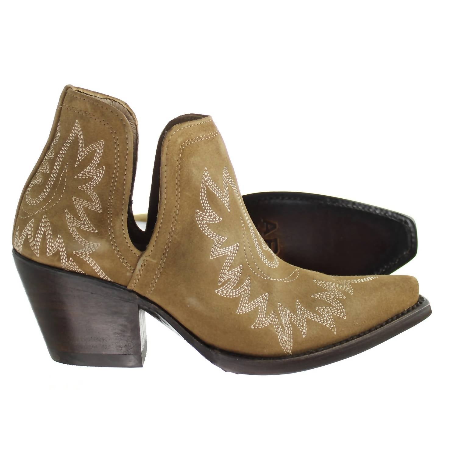 Botas de mujer de gamuza