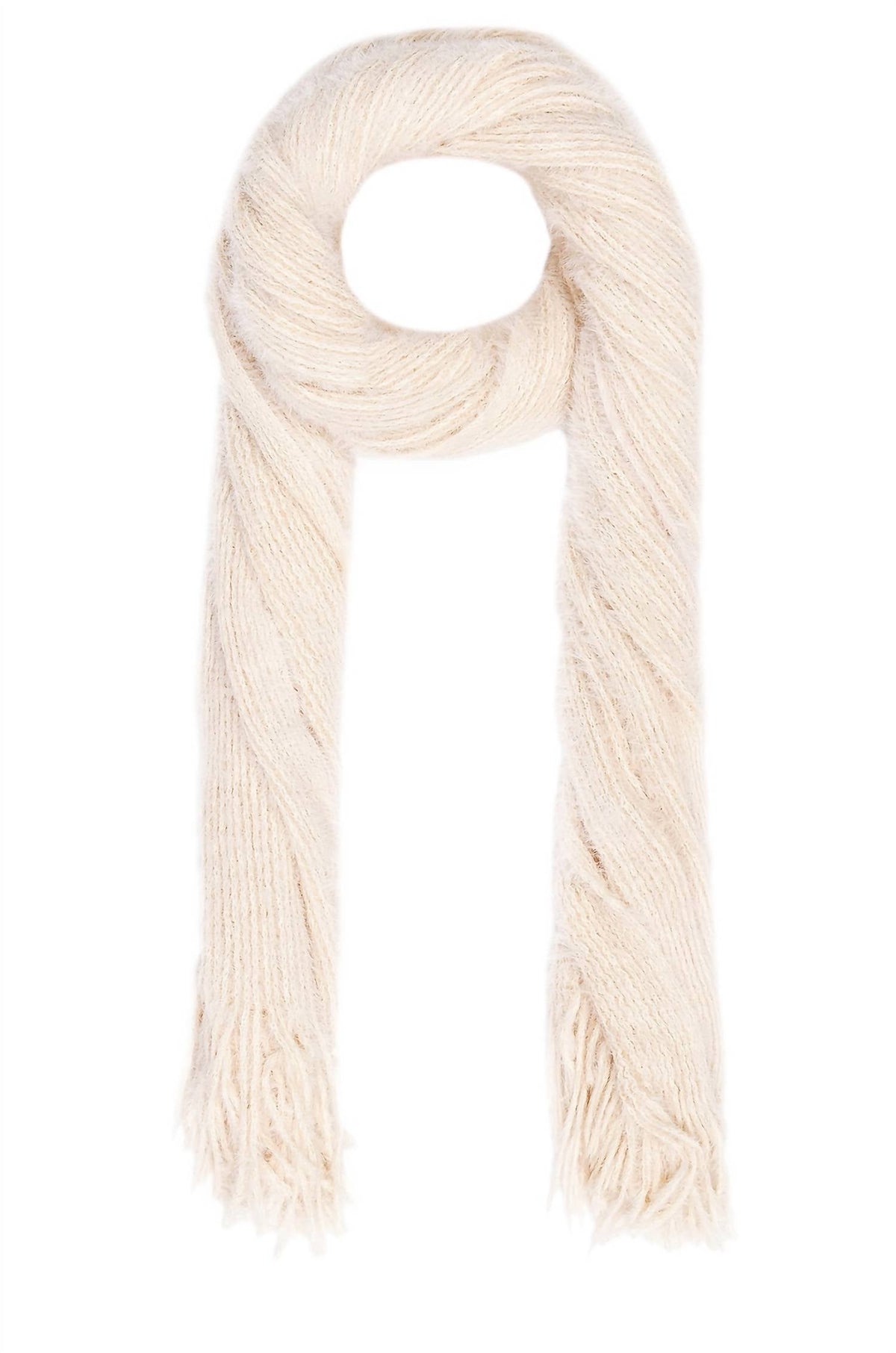 Bufanda color marfil