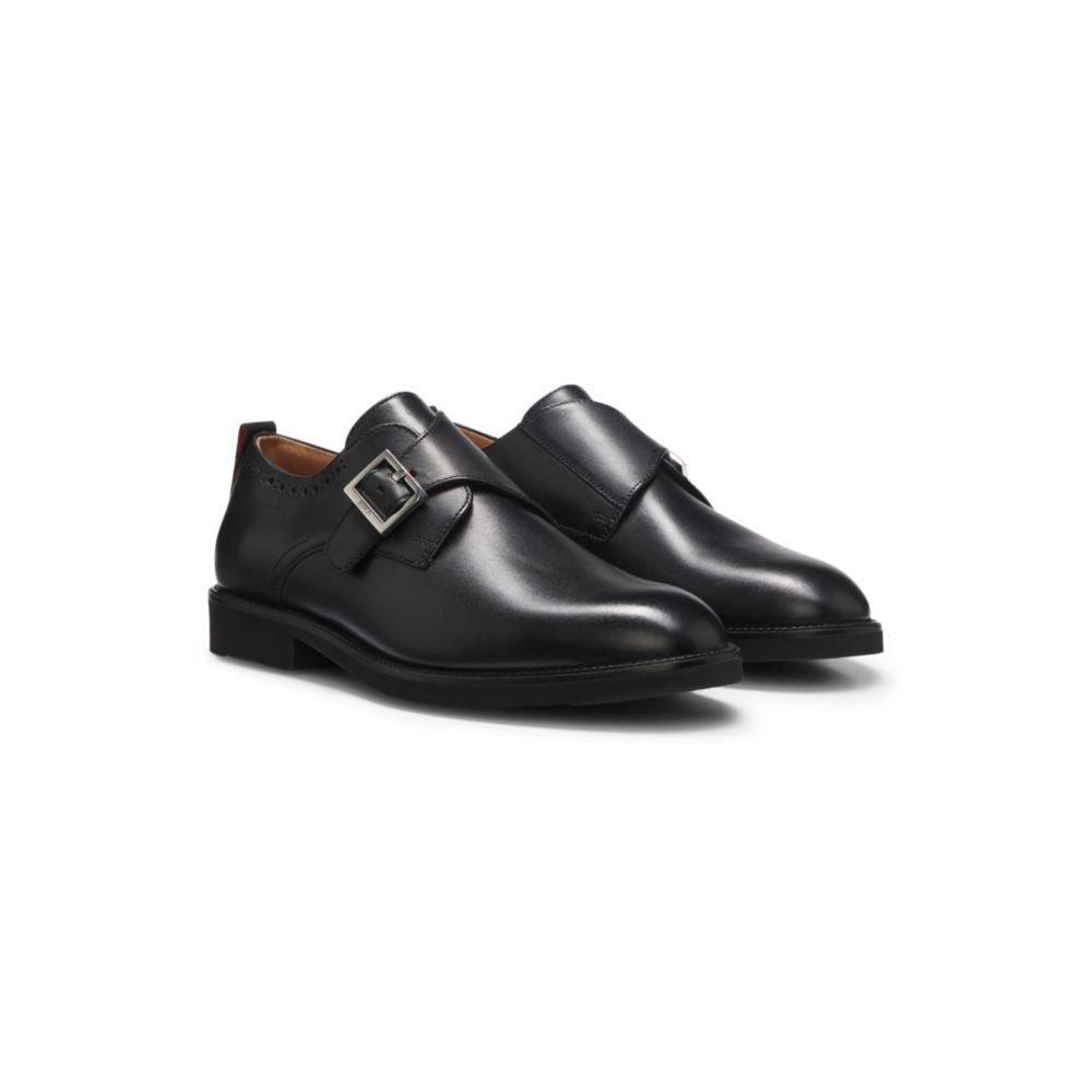 Zapatos de cordones de cuero