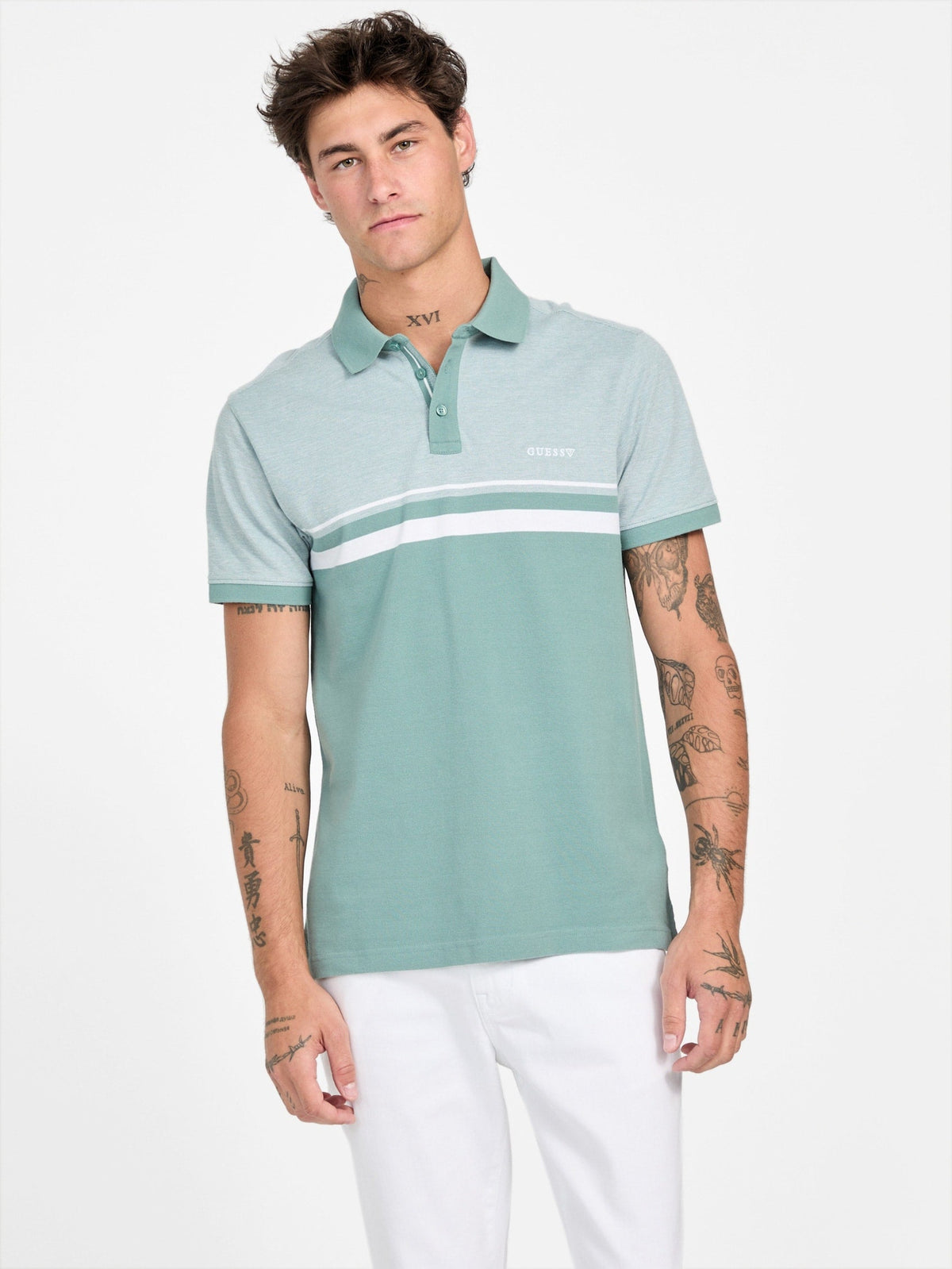 Polo a rayas