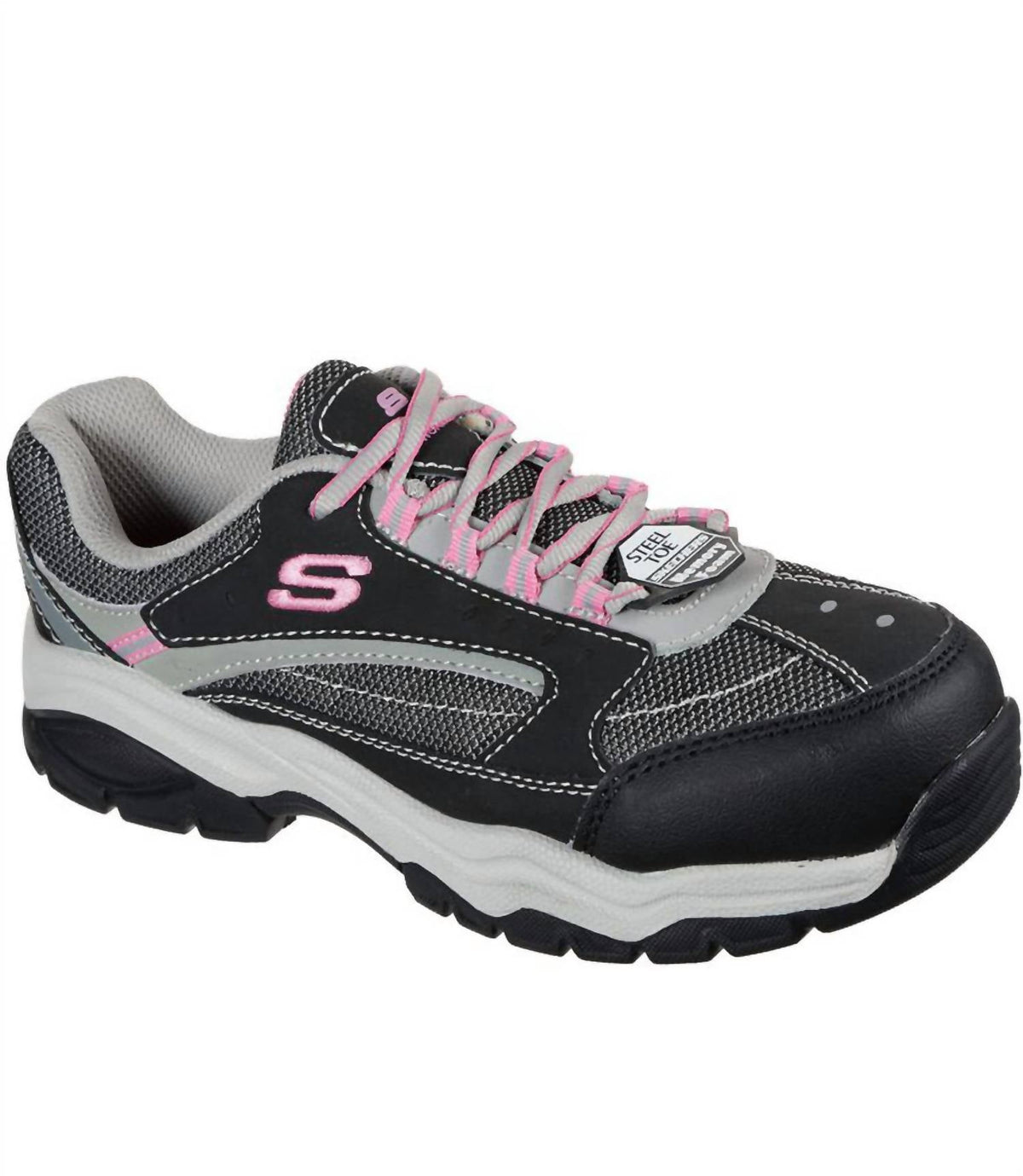 Tenis de mujer color negro y gris