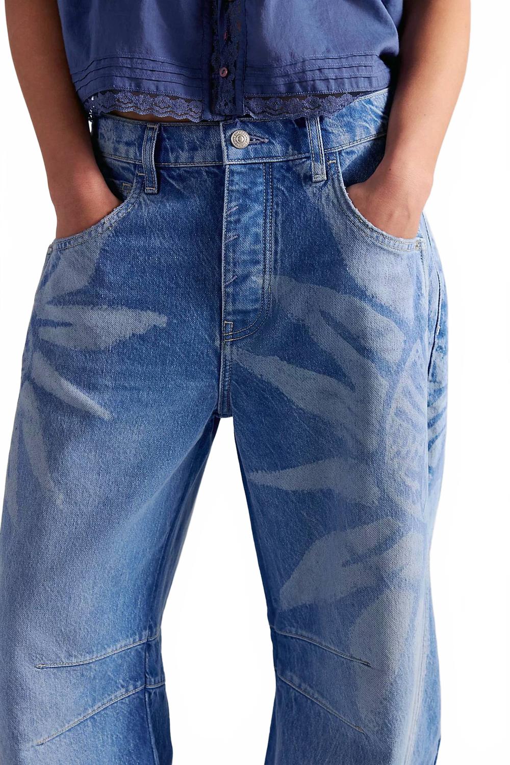 Jean con estampado