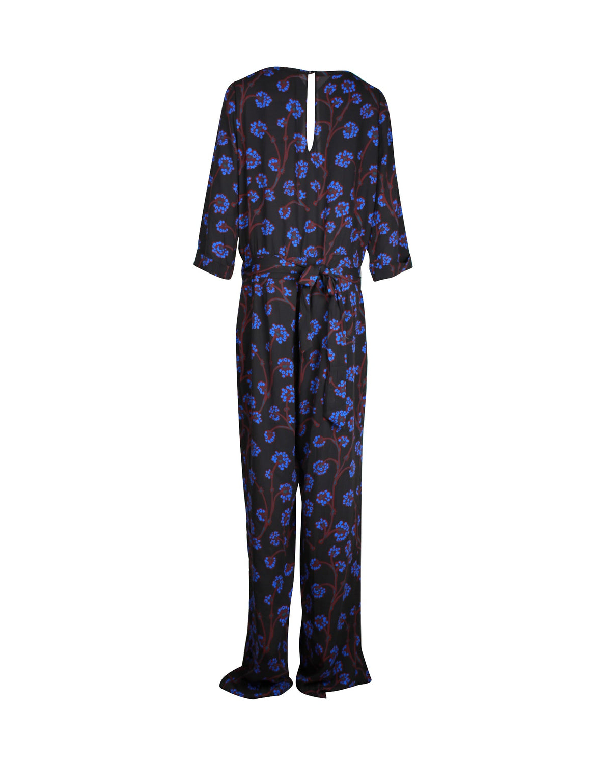 Enterizo con estampado floral multicolor