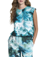 DKNY de Lino Sin Mangas