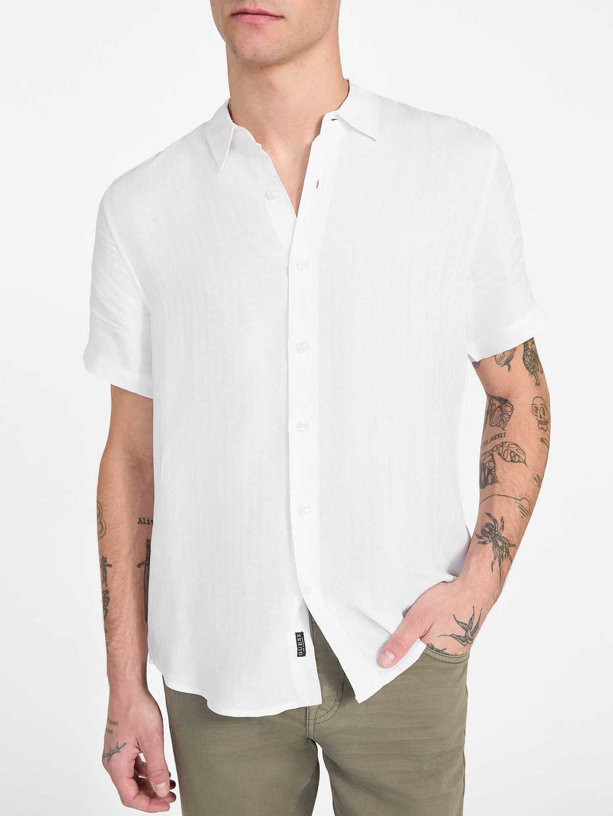 Camisa de manga corta