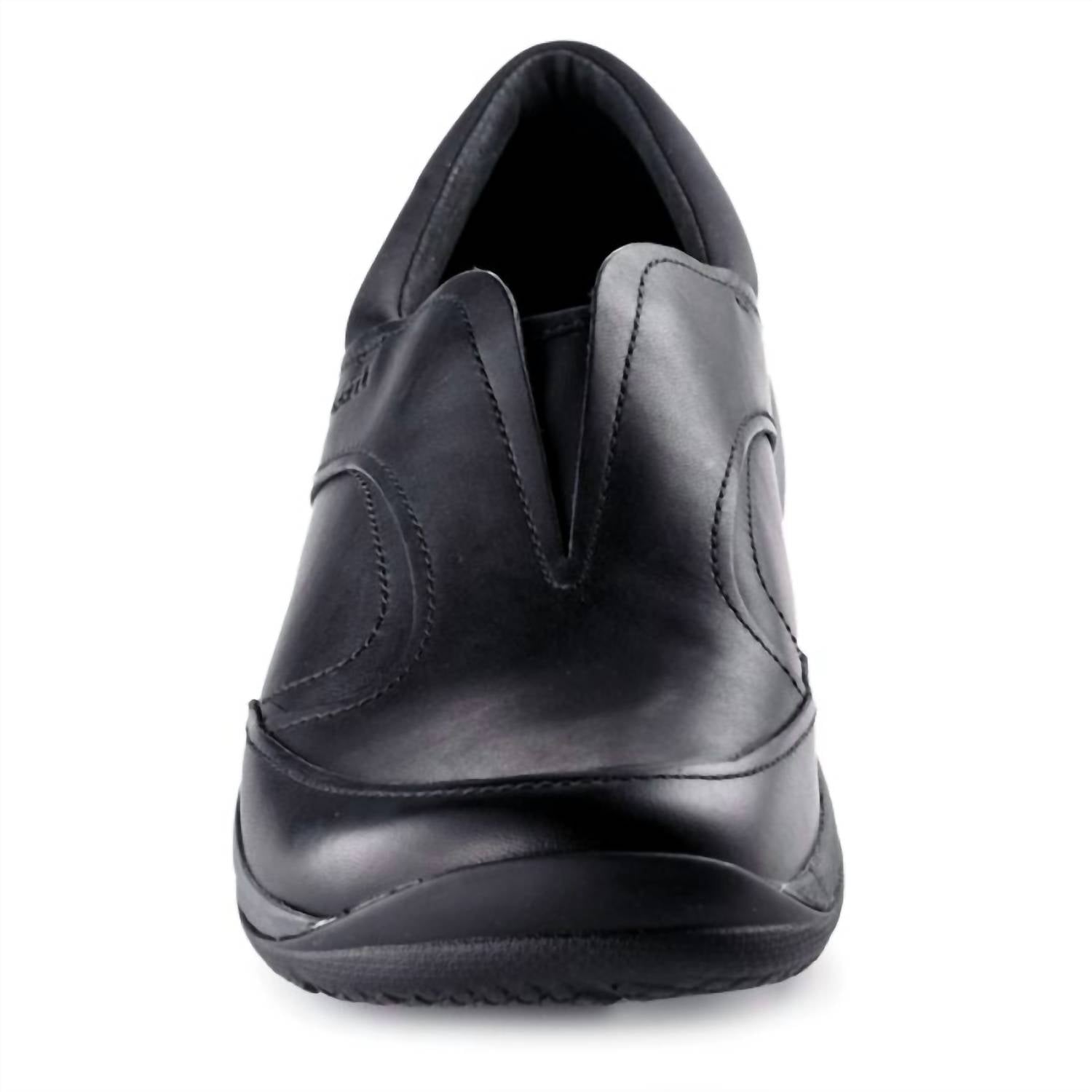 Zapatos de mujer sin cordones color negro