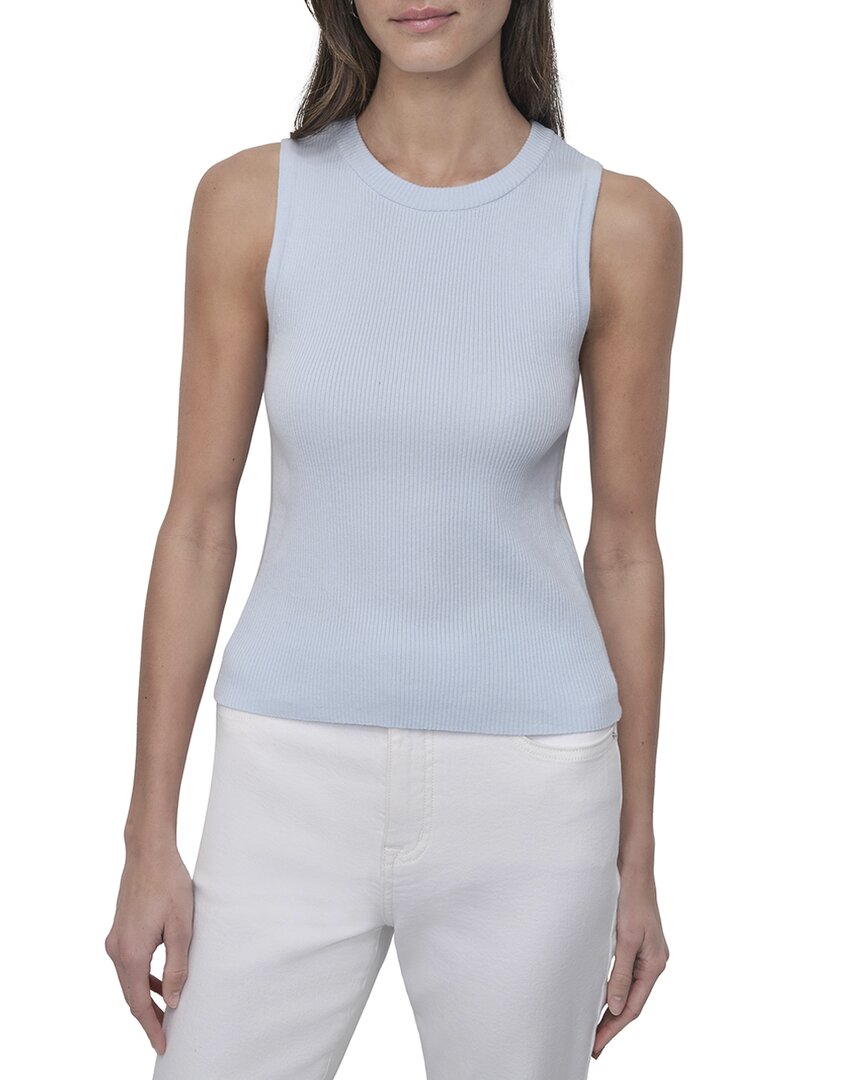Top con cuello redondo