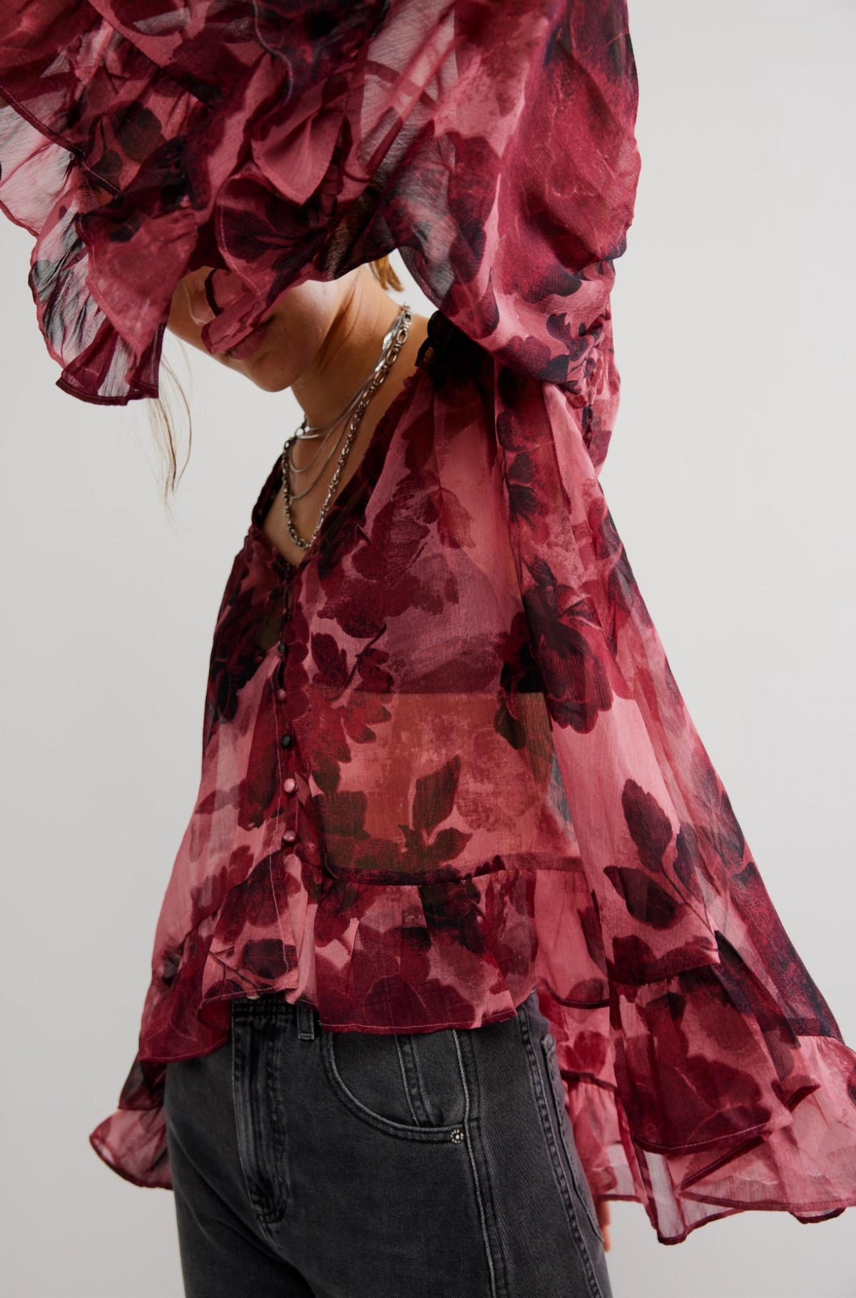 Blusa color rojo