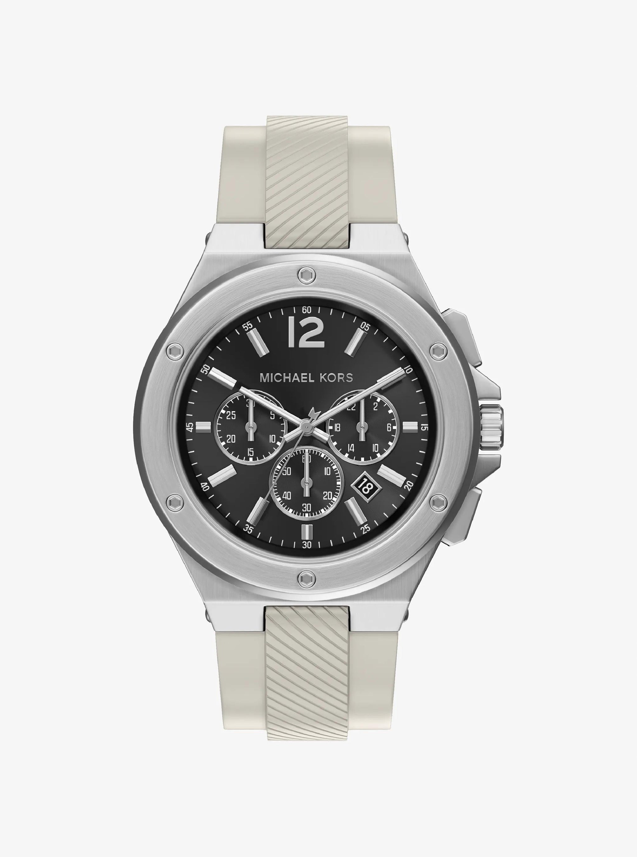 Reloj color plateado