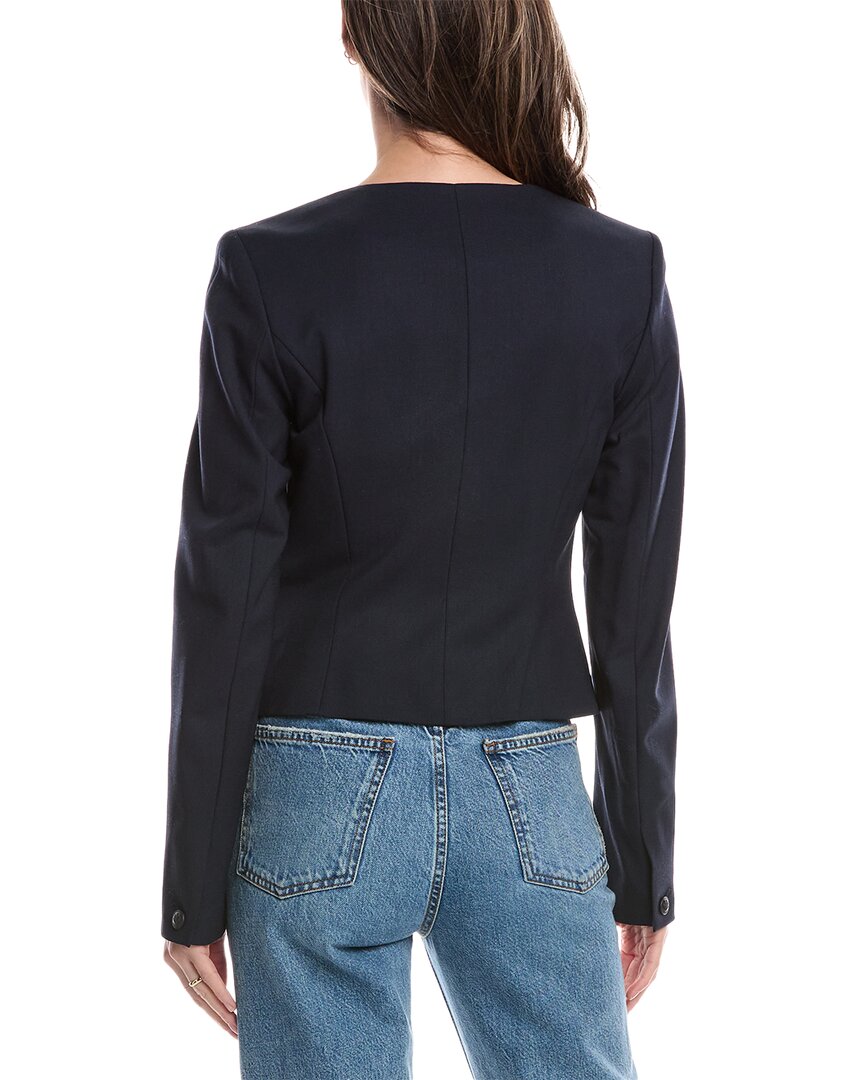 Blazer de mezcla de lana
