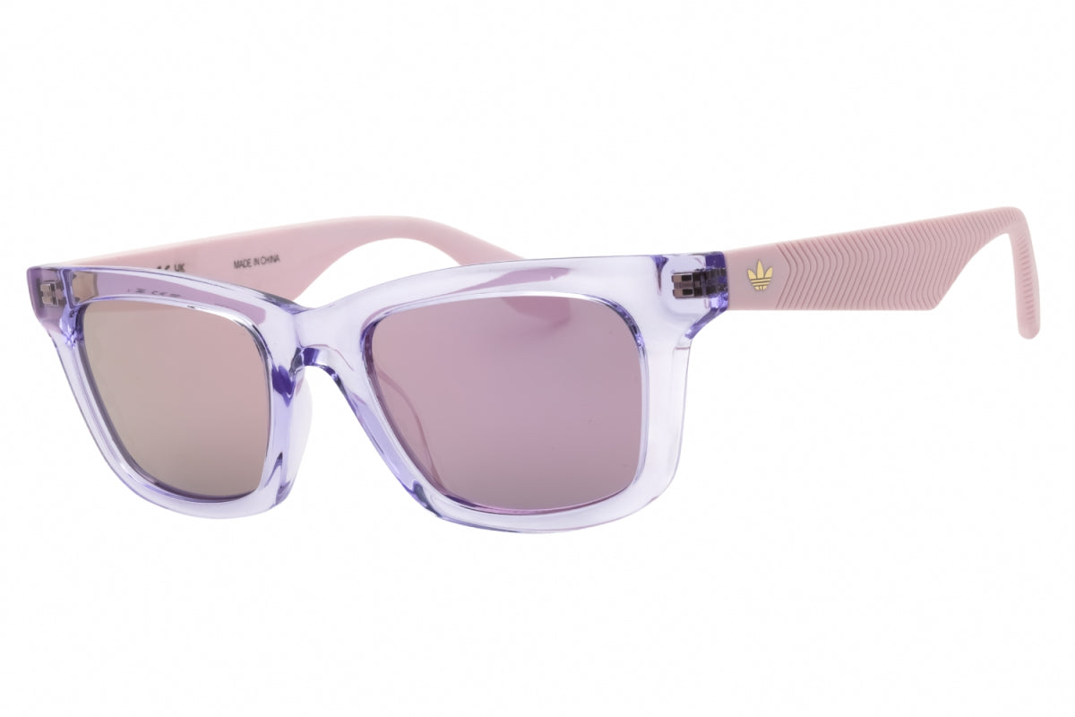 Gafas color rosado y violeta