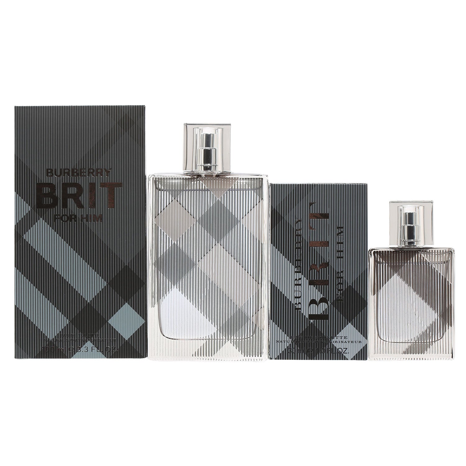 Perfume de hombre eau de toilette 3,3 oz + 1 oz