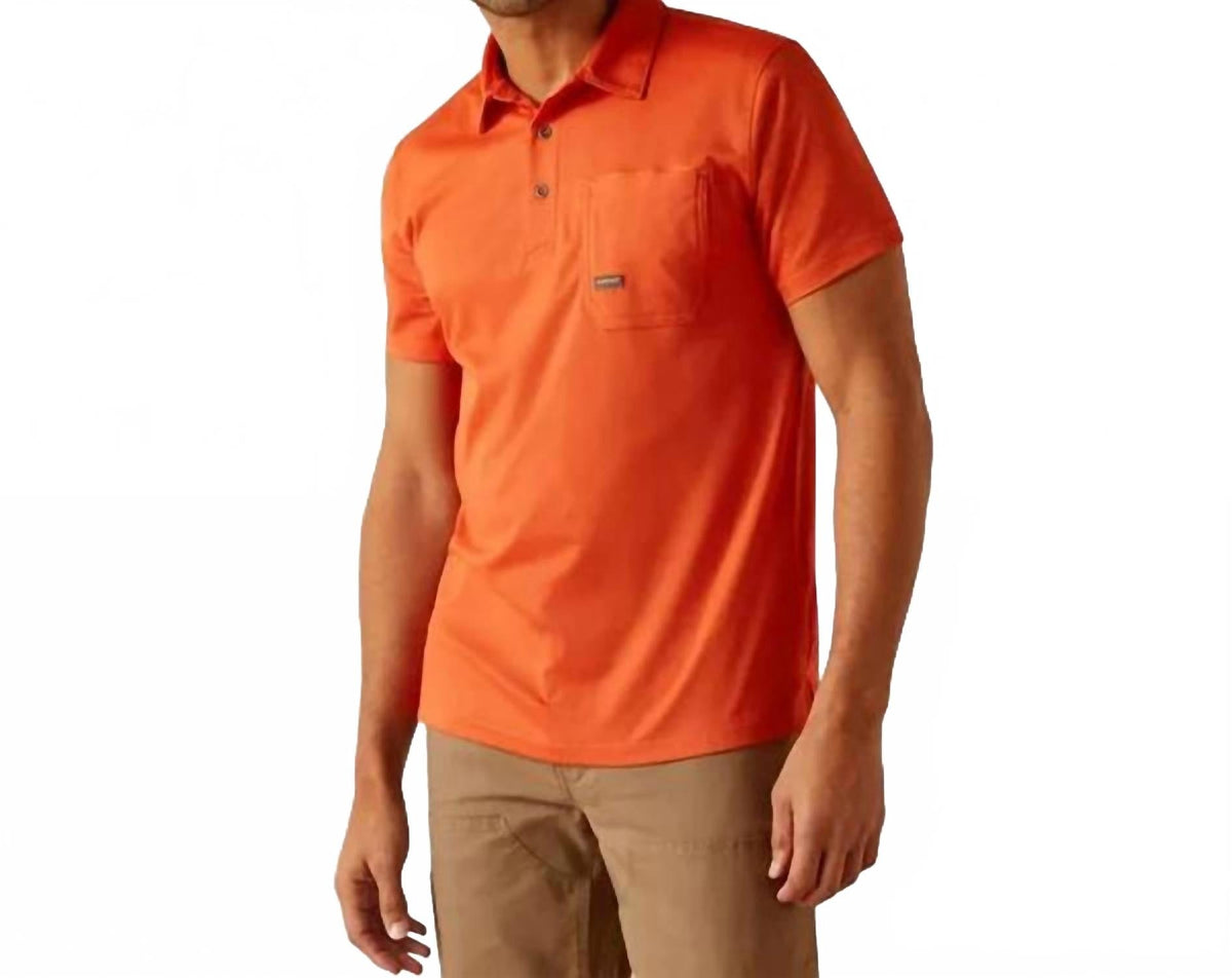 Polo color naranja
