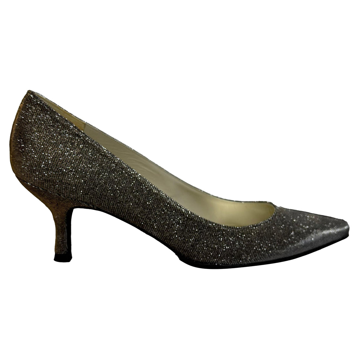 Tacones color dorado