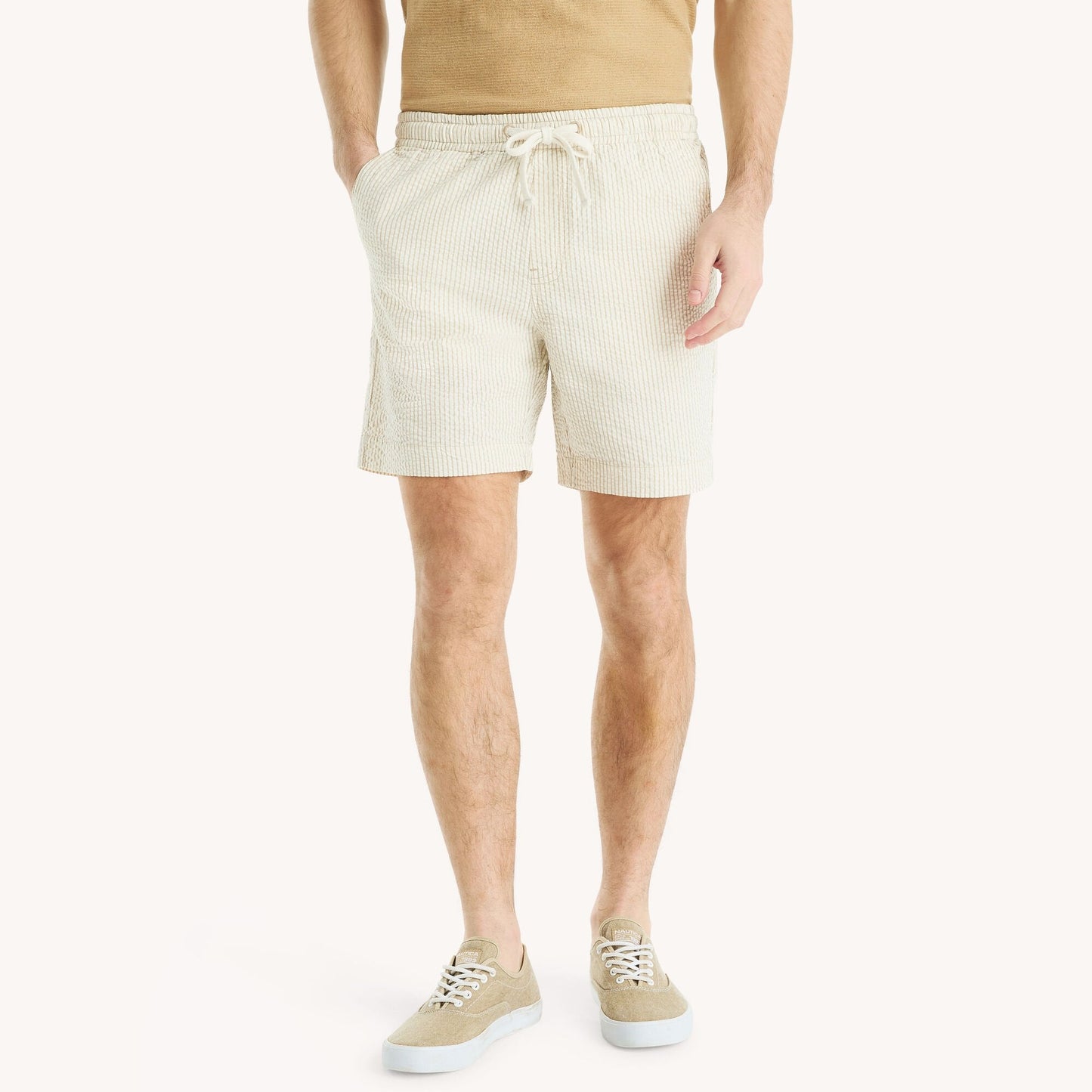 Short de hombre a rayas