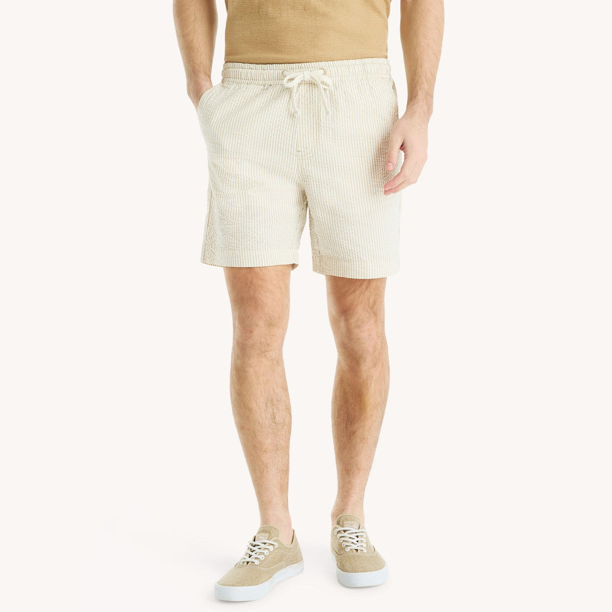 Short de hombre a rayas