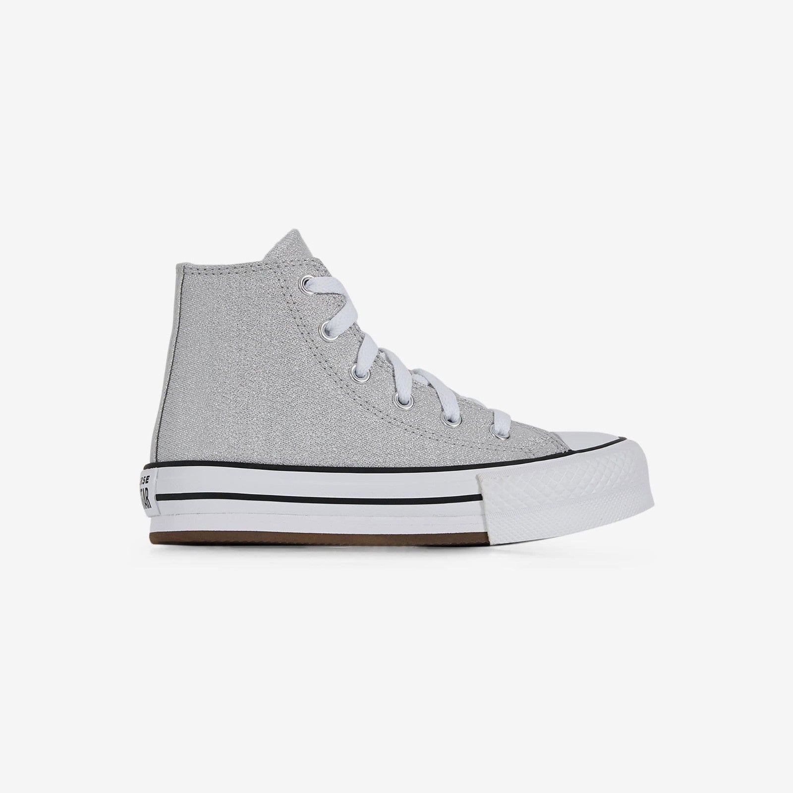 Zapatos infantil con plataforma color gris claro