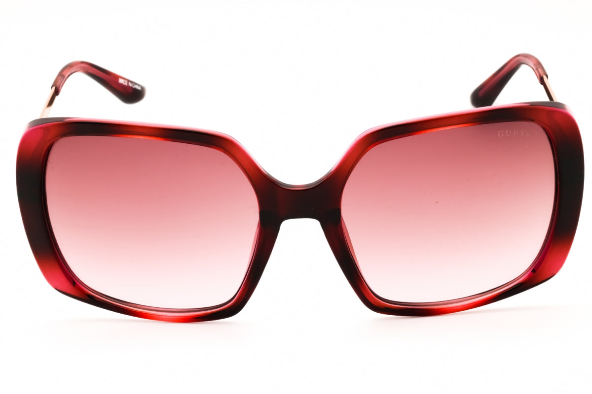 Gafas color rosado y vinotinto
