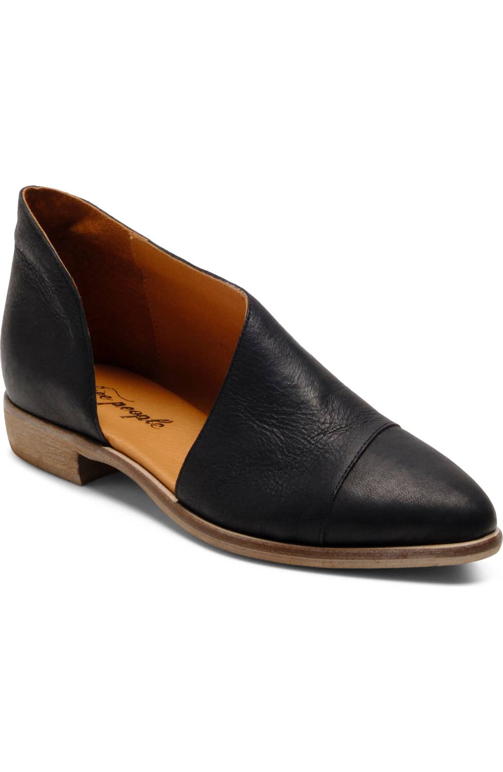 Zapatos planos de mujer color negro