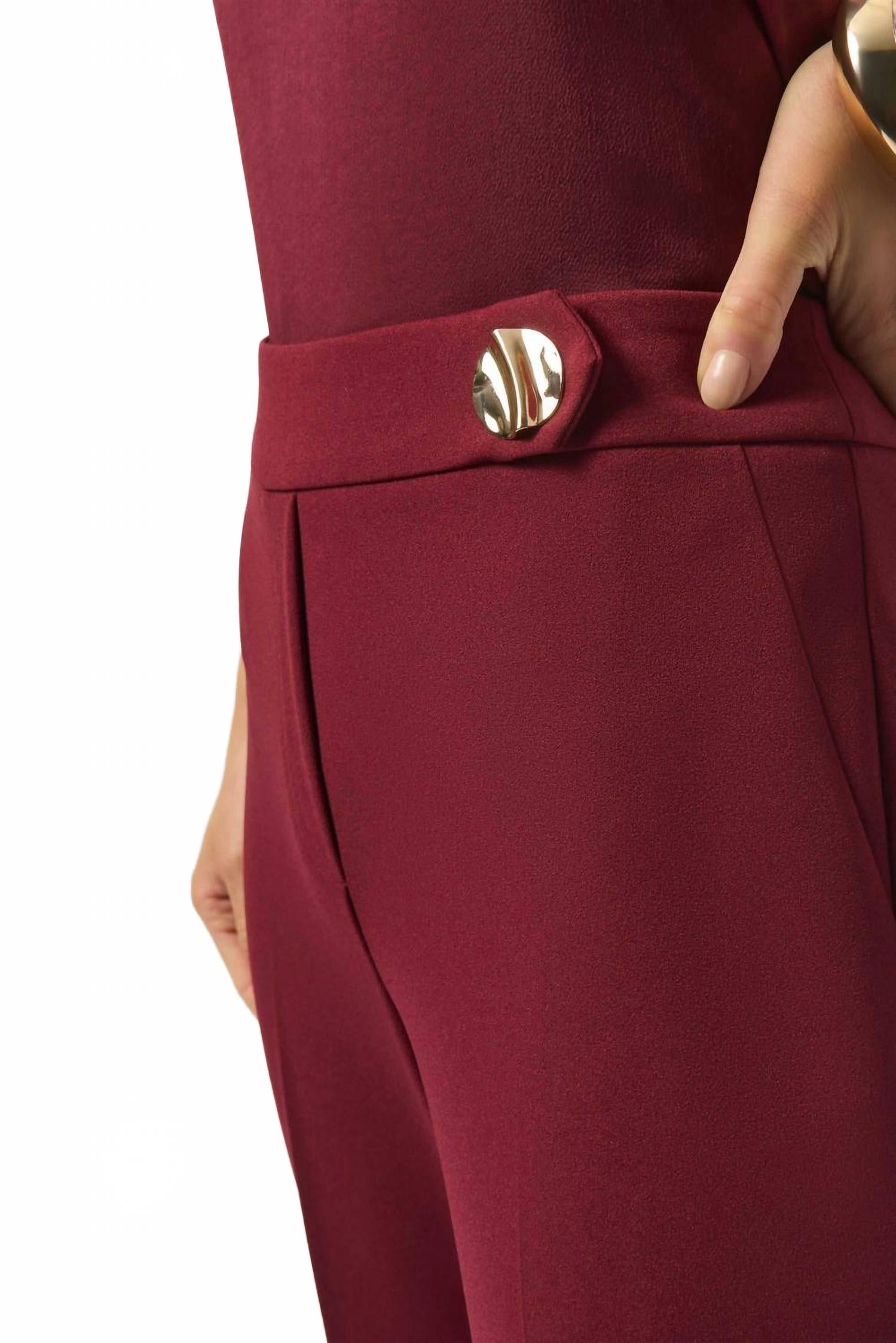Pantalón de tiro medio