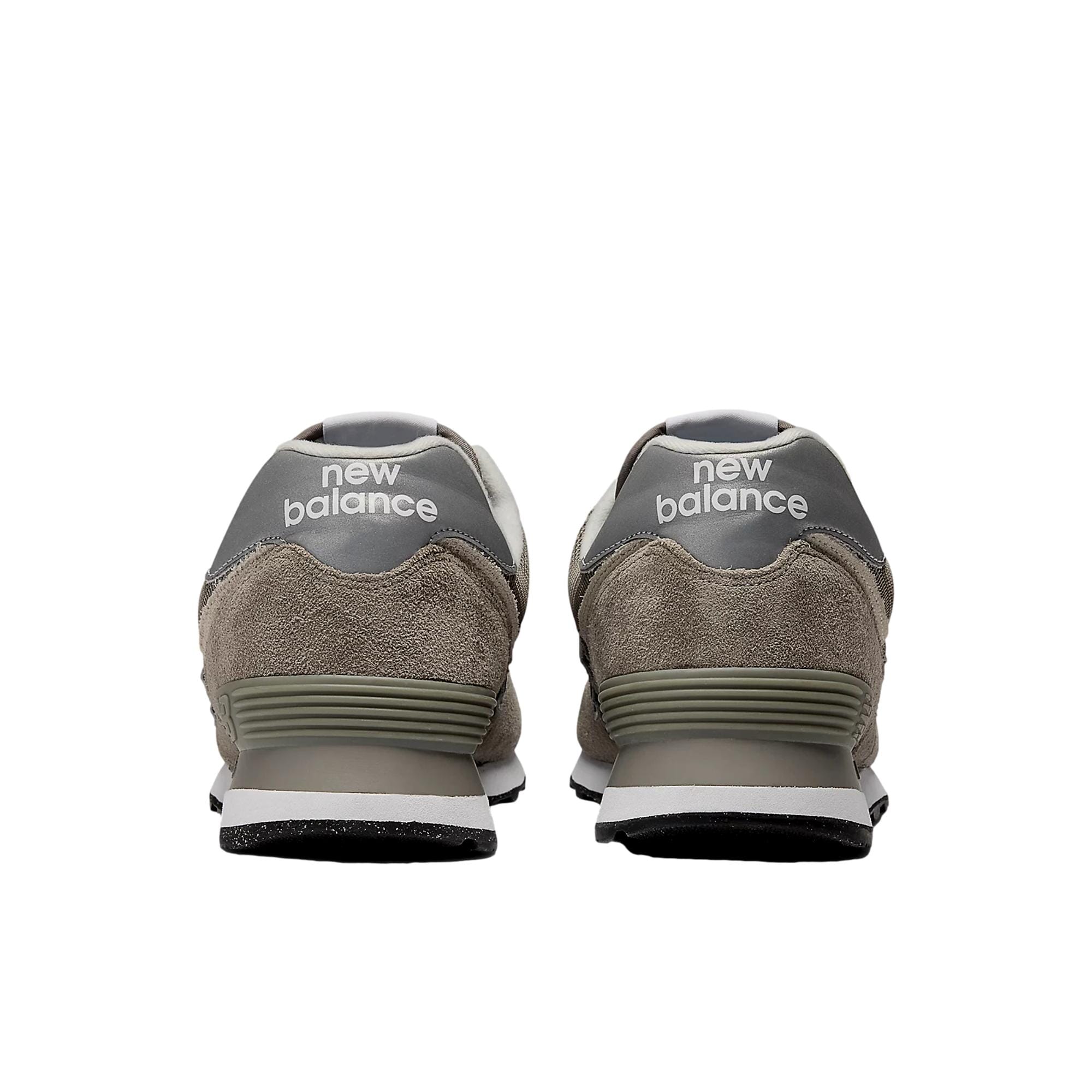 Calzado de hombre color blanco y gris