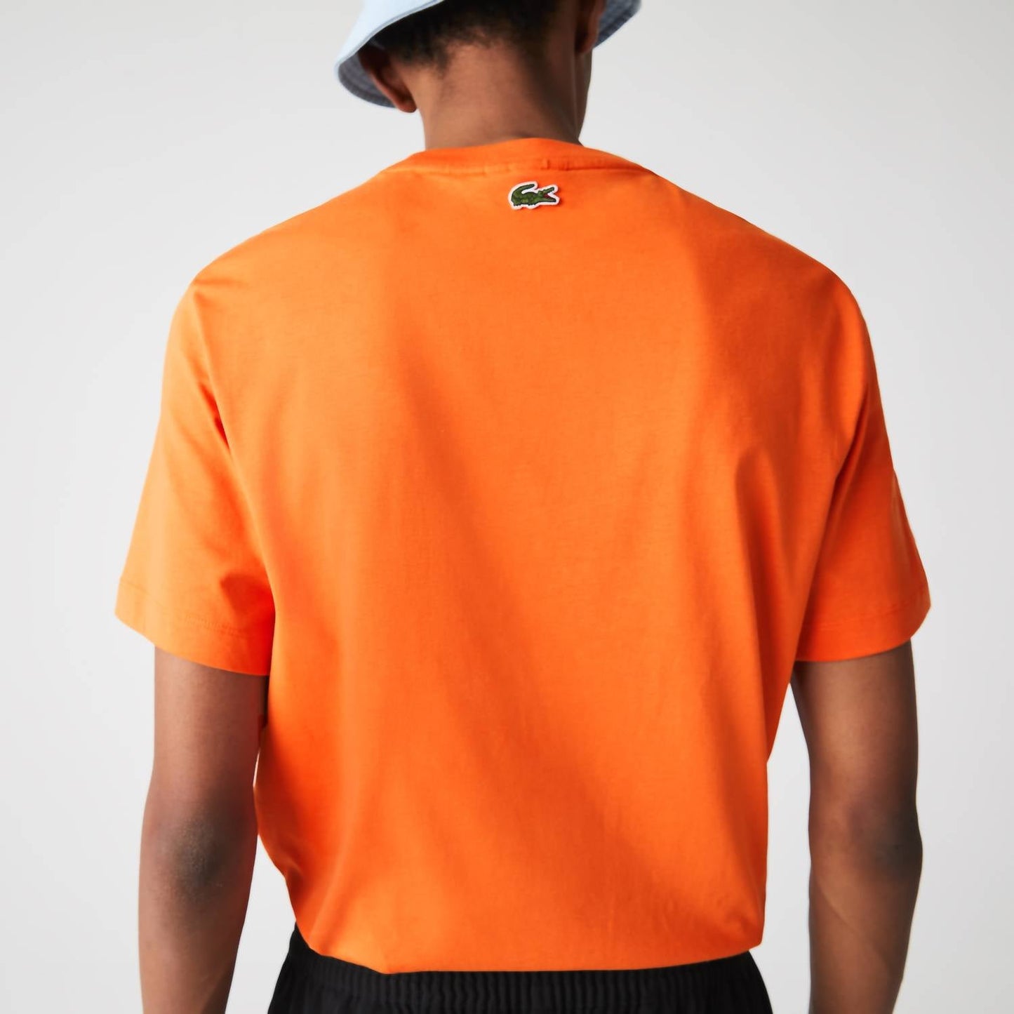 Camiseta de hombre color naranja