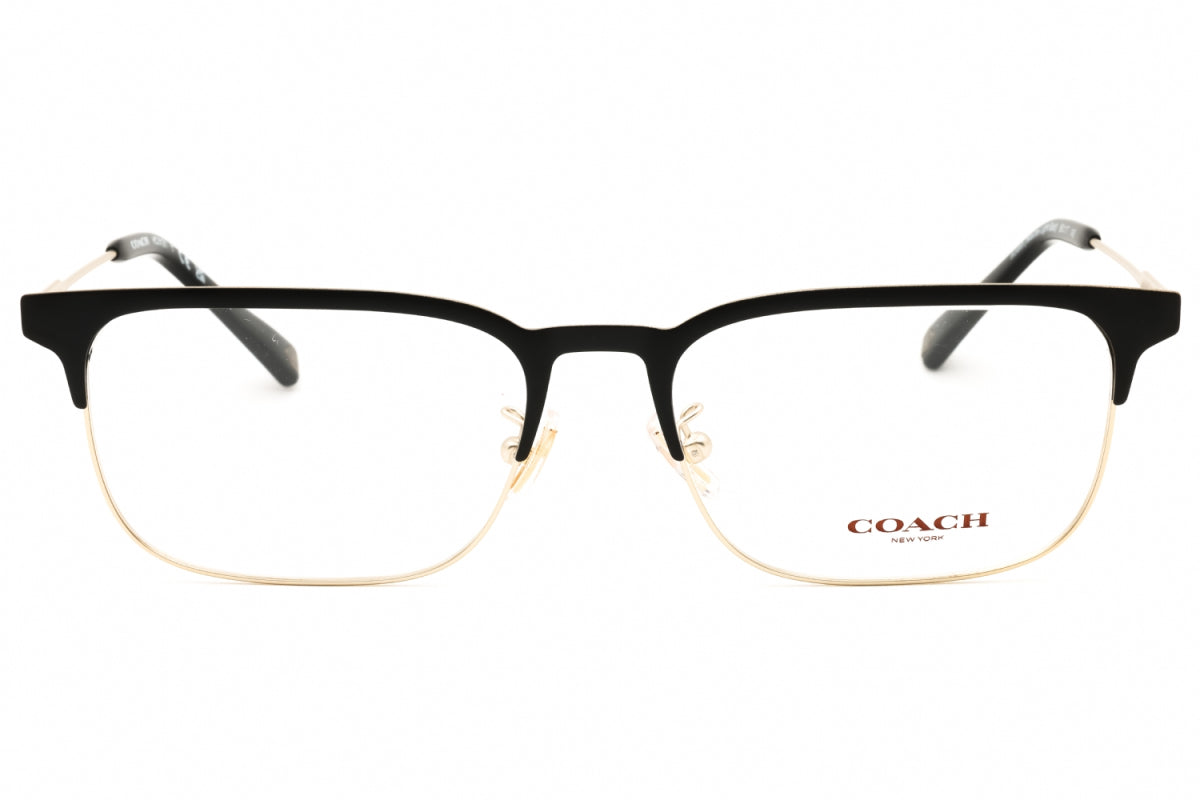 Gafas 56 mm color negro y dorado