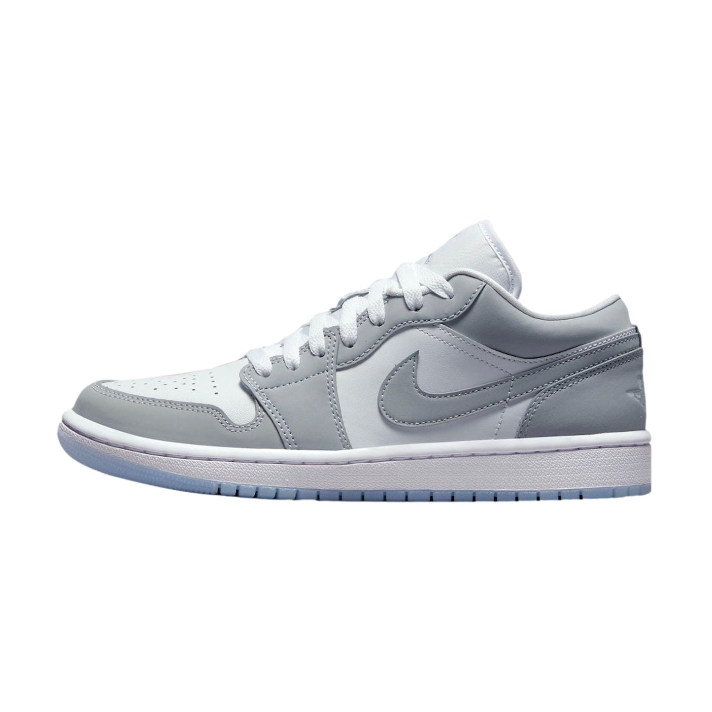 Nike Air Jordan 1 Low White / Wolf Grey - Aluminum  DC0774-105 Mujer