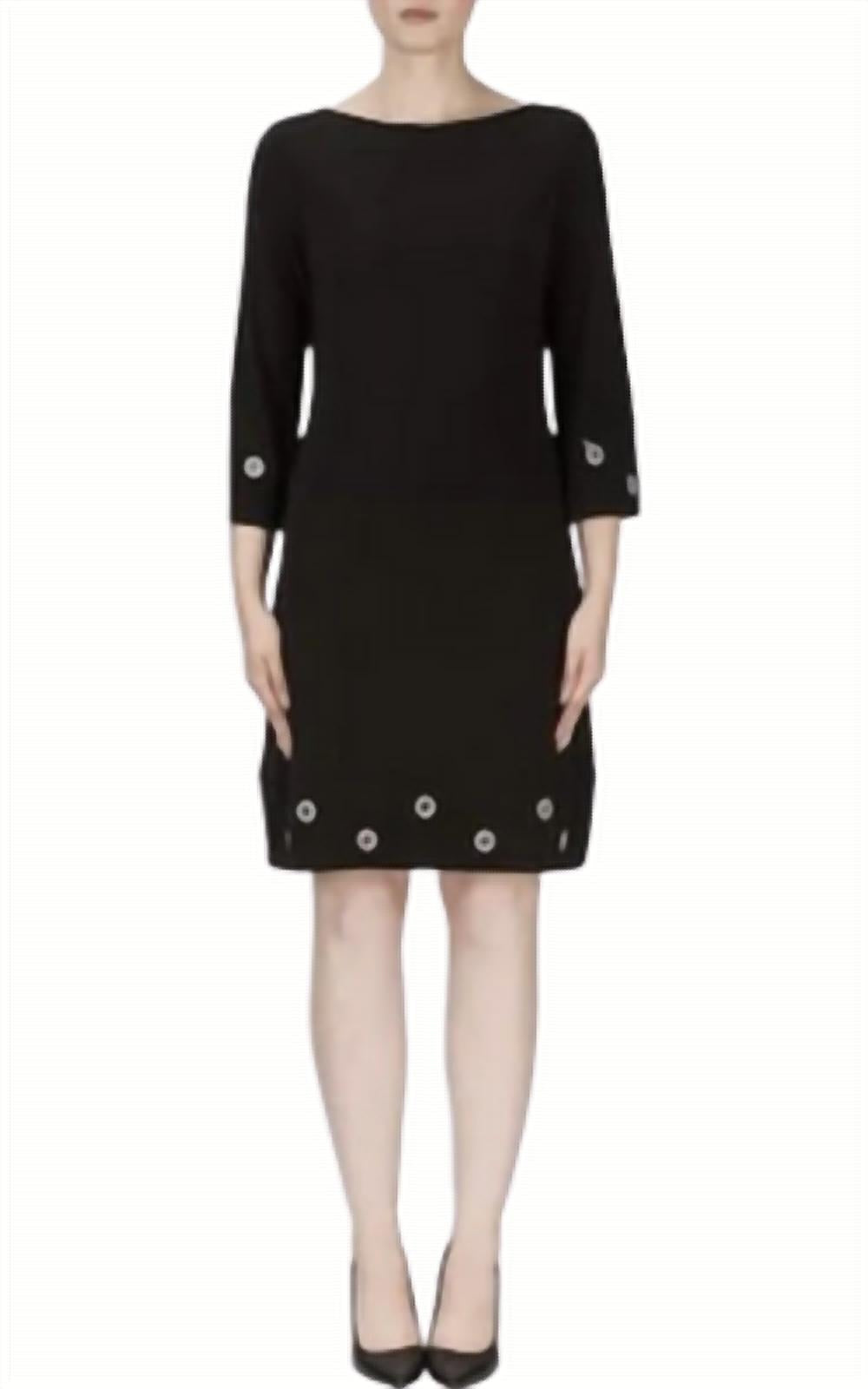 Vestido corto color negro