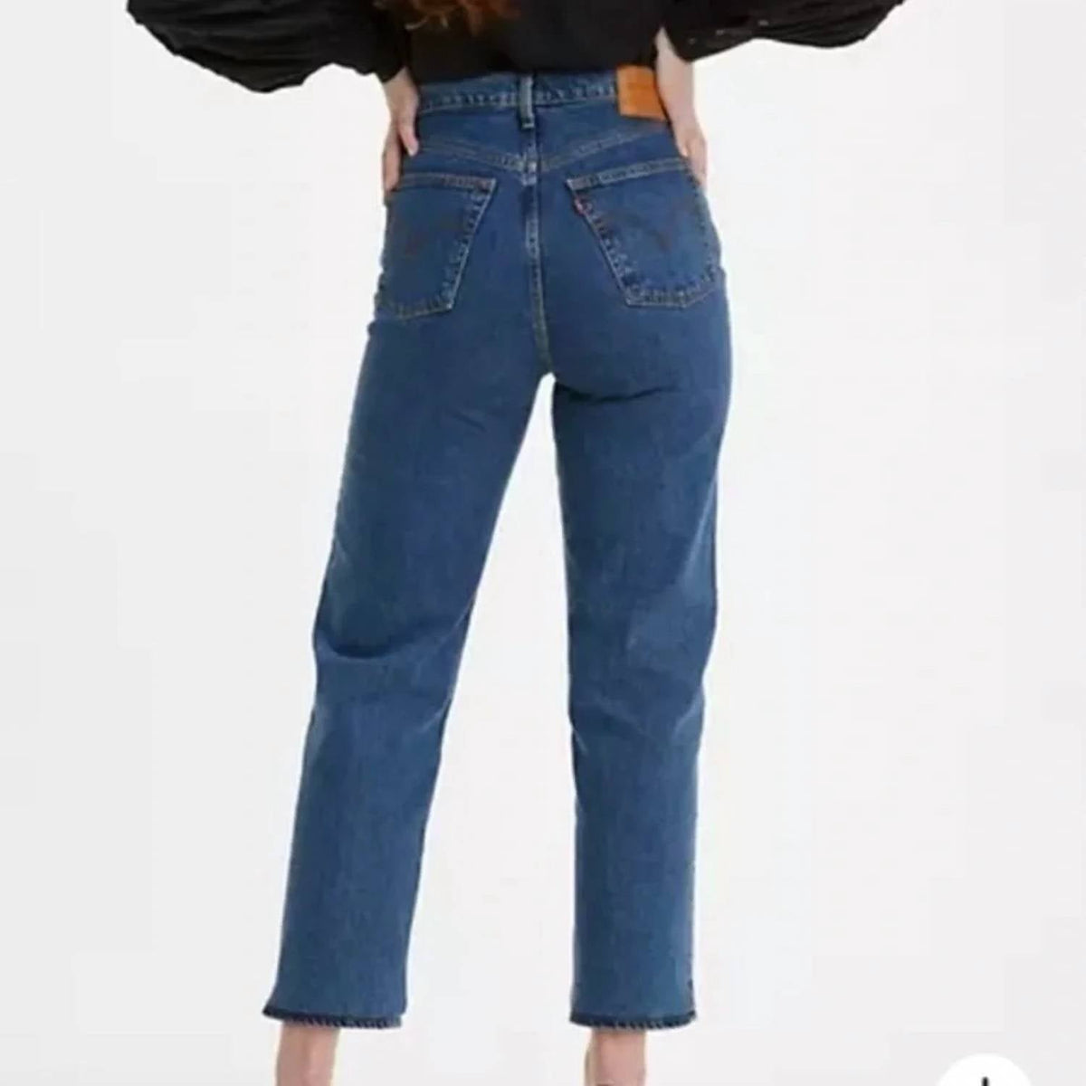 Jean color azul