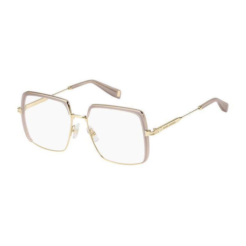 Gafas 54 mm color dorado y nude