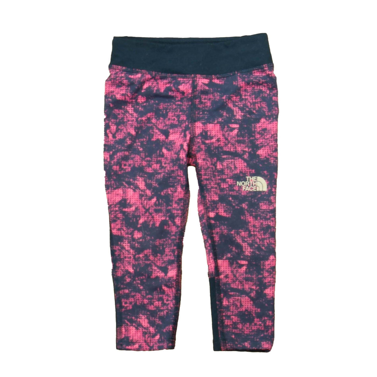 Pantalón para niña color azul marino y rosado