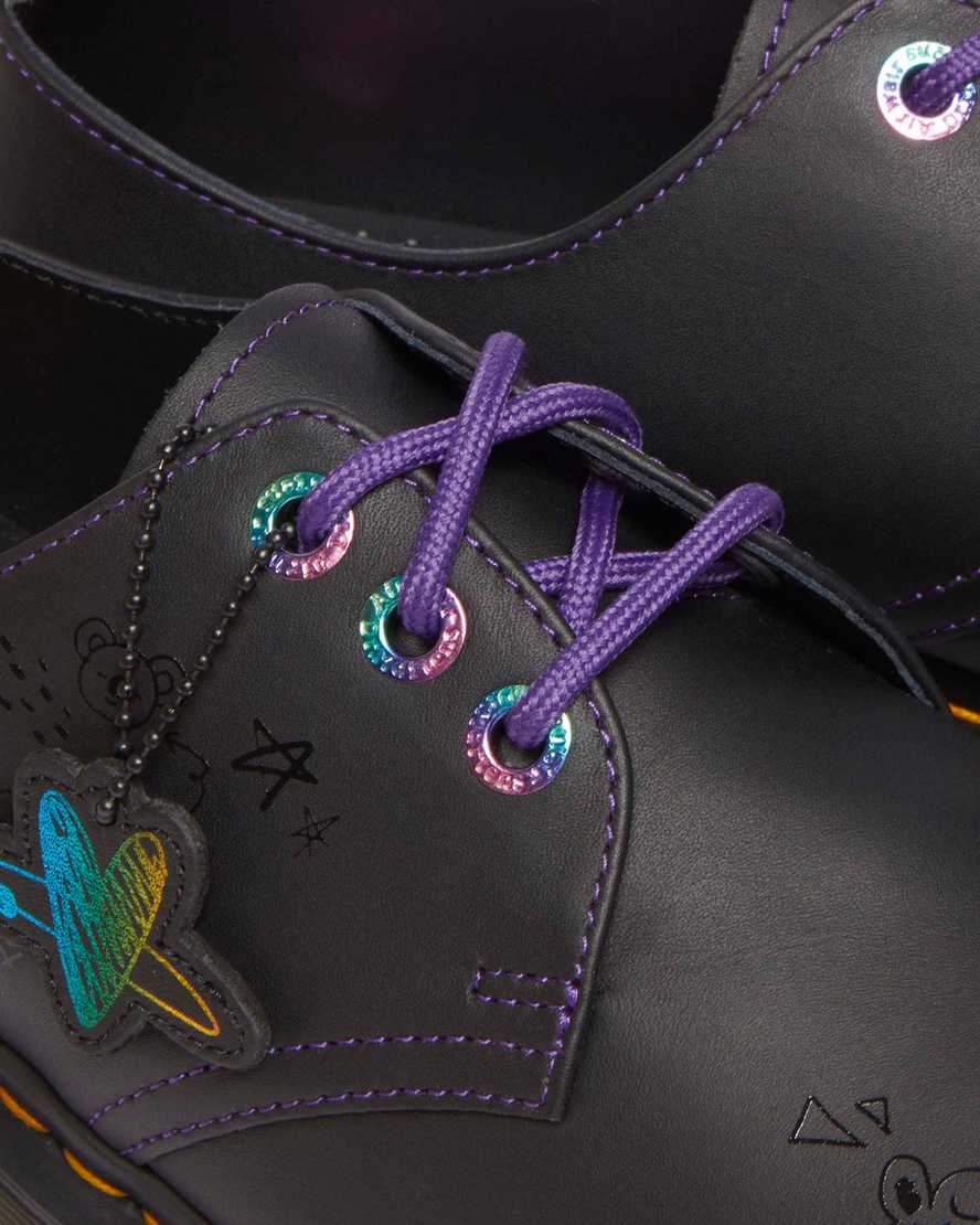 Zapatos de cordones de cuero