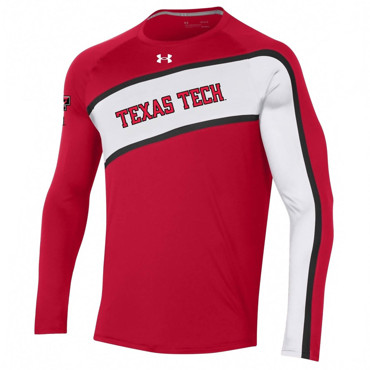 Camisa de hombre de manga larga color rojo