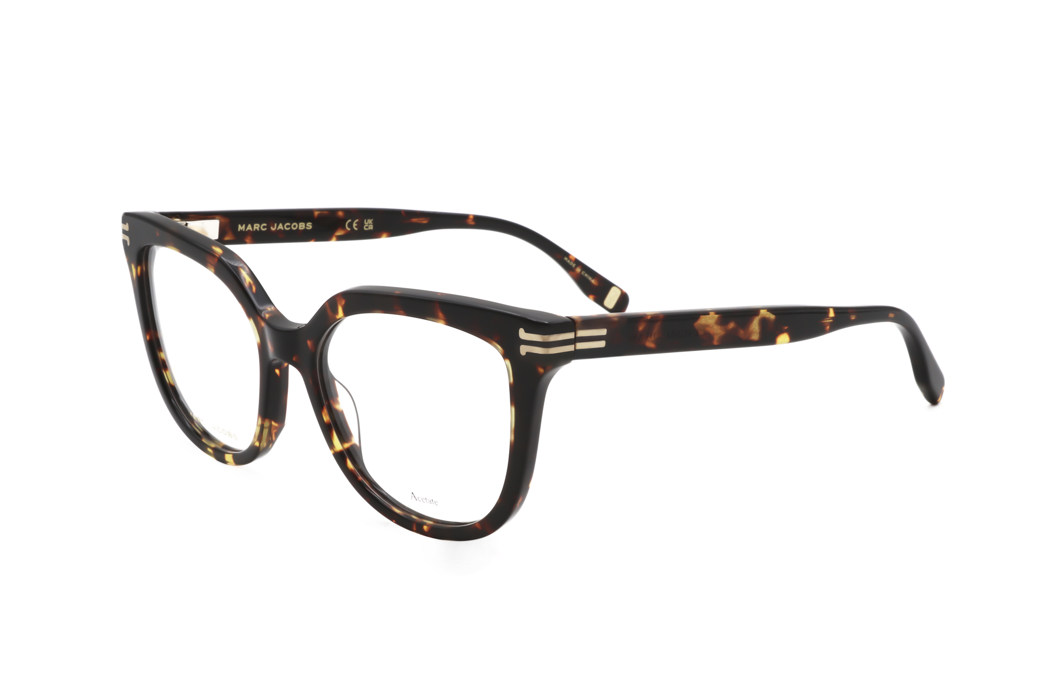 Montura para gafas de mujer 51 mm color café