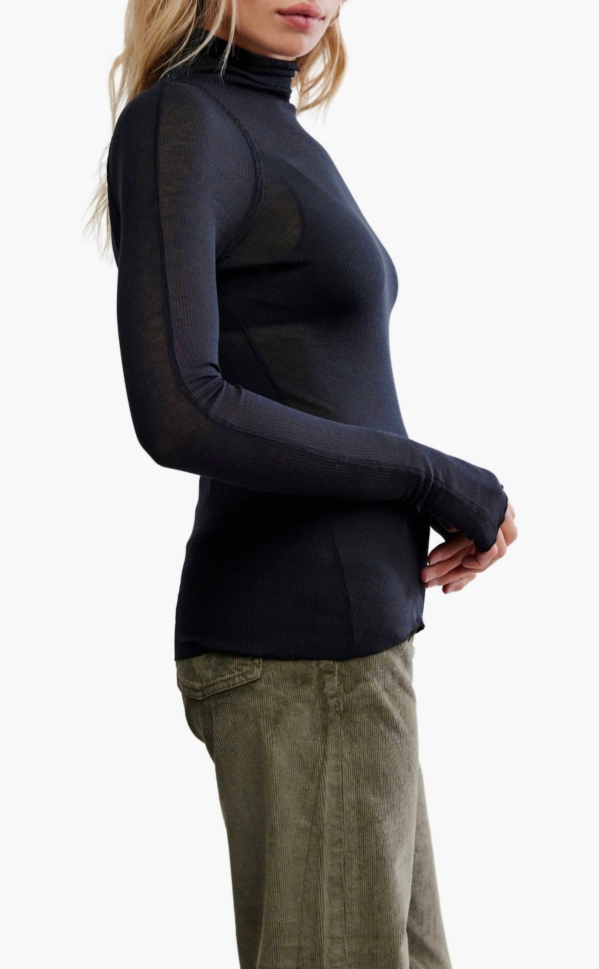 Top color negro