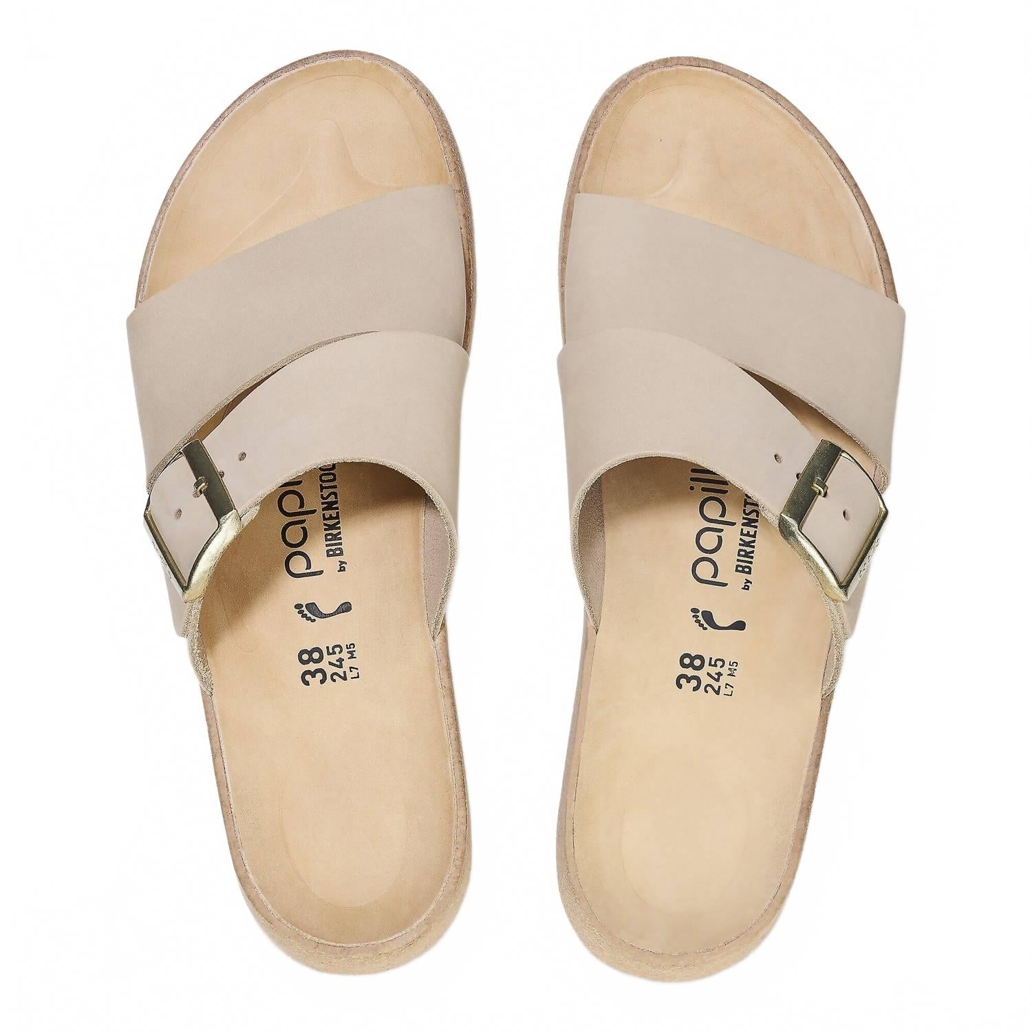 Sandalias de mujer de cuero