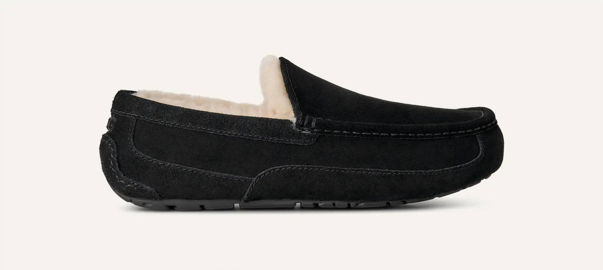 Pantuflas de hombre color negro