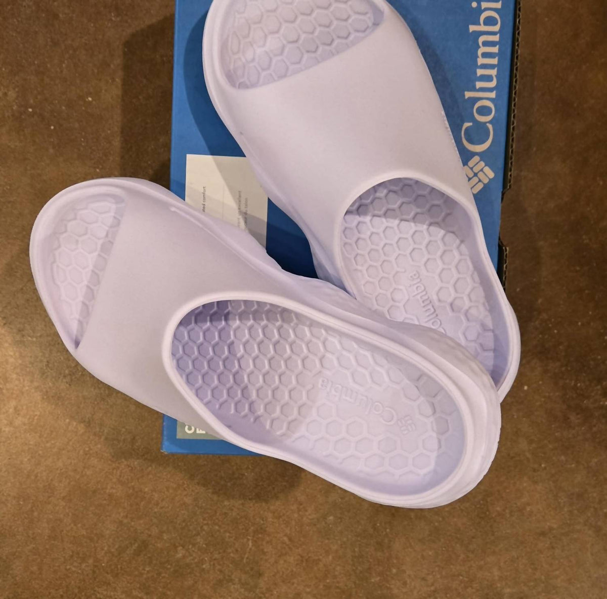 Pantuflas de mujer color lila