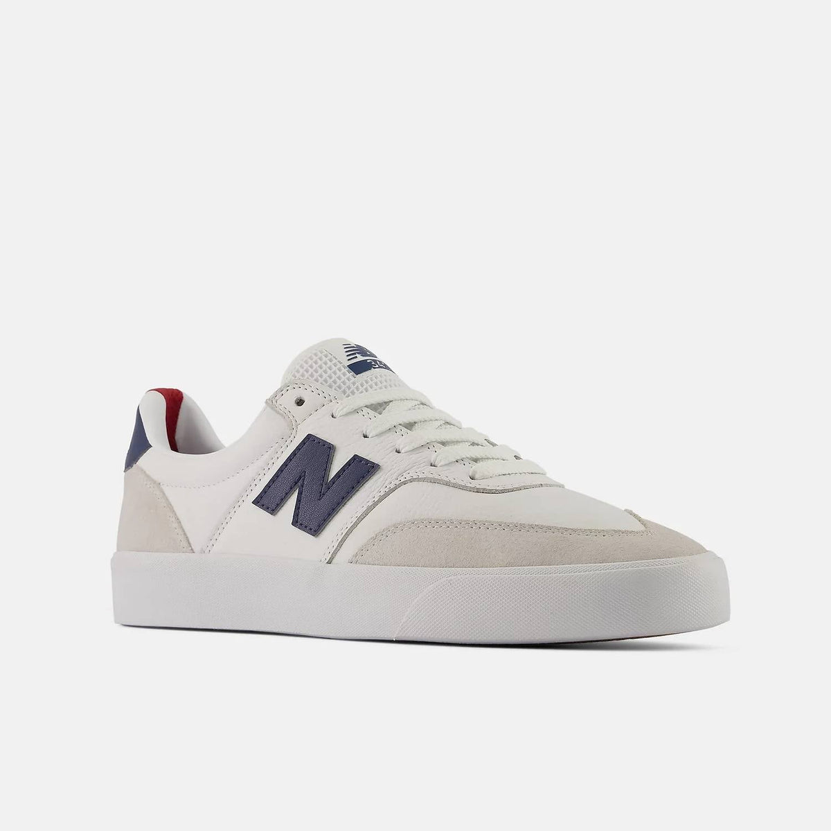Zapatos de hombre color azul marino y blanco