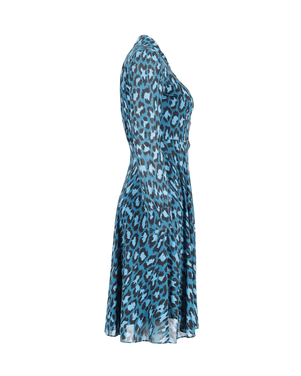 Vestido con estampado animal