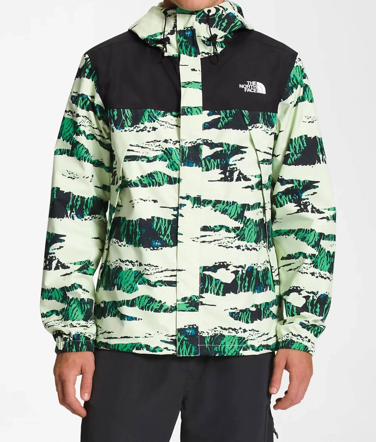 Chaqueta de hombre color negro y crema