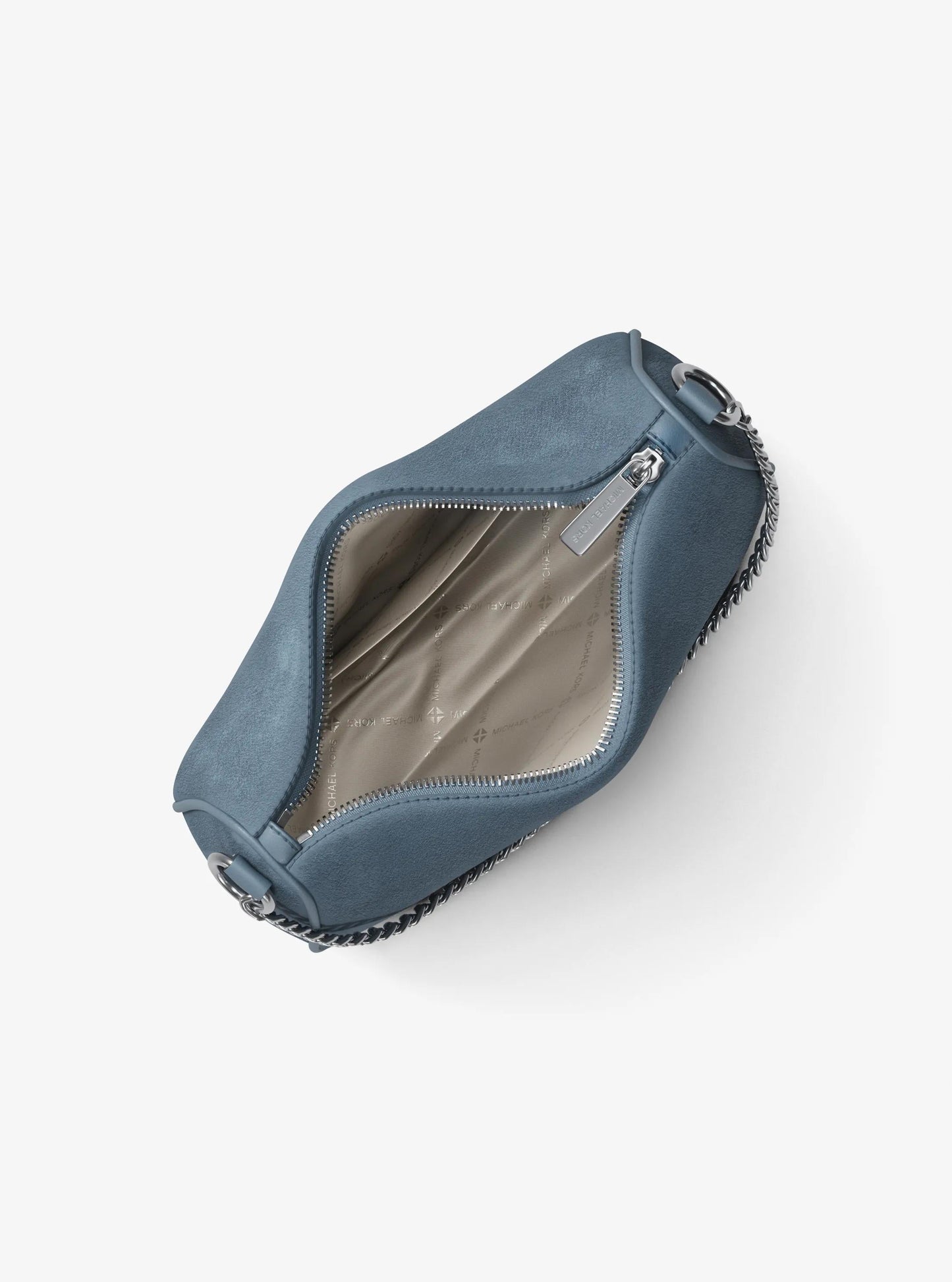Bolso cruzado de gamuza