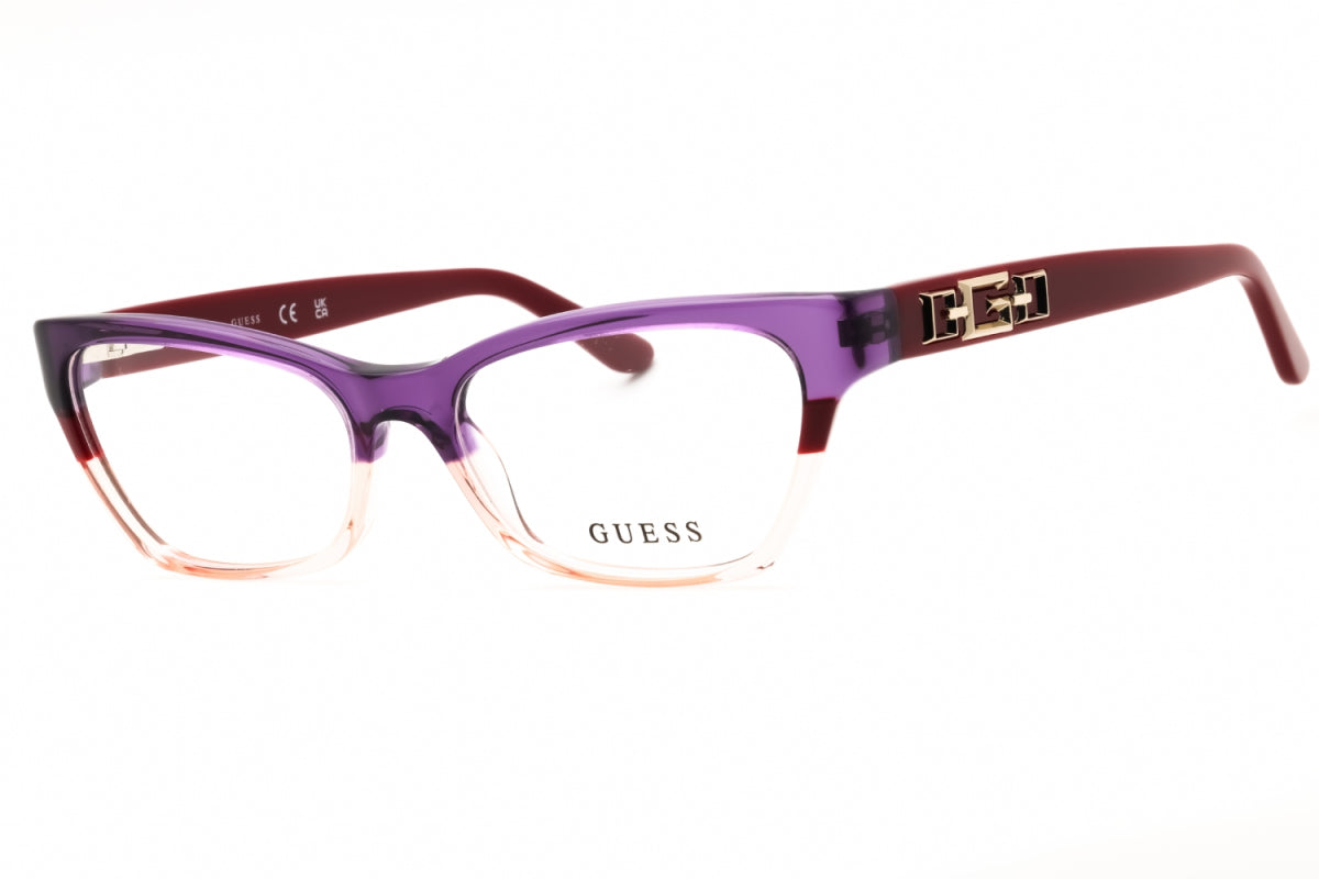 Gafas 52 mm color vinotinto