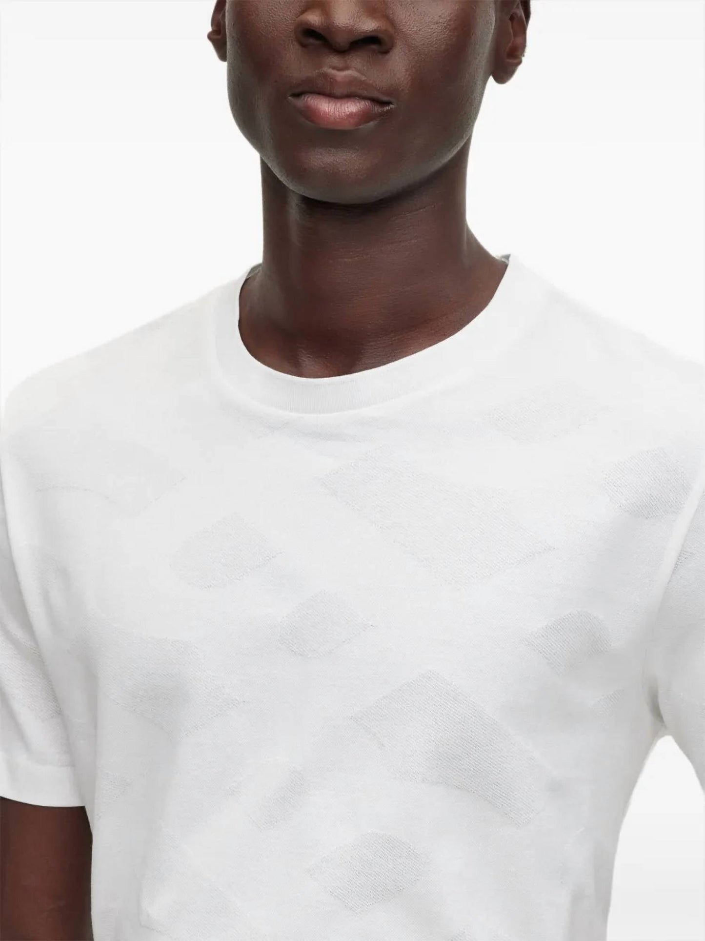 Camiseta de algodón color blanco